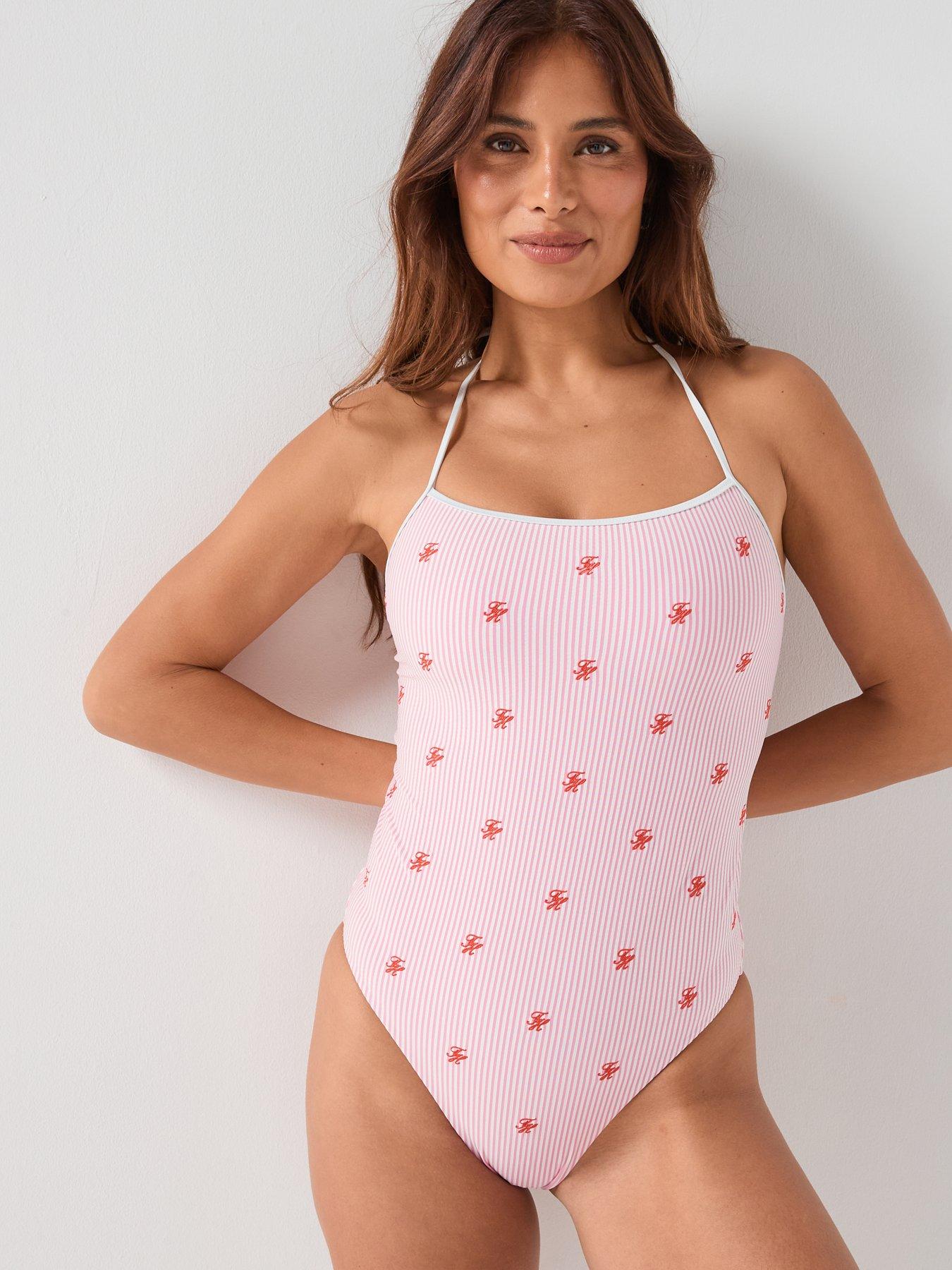 Image 3 of 5 of Tommy Hilfiger Halter One Piec