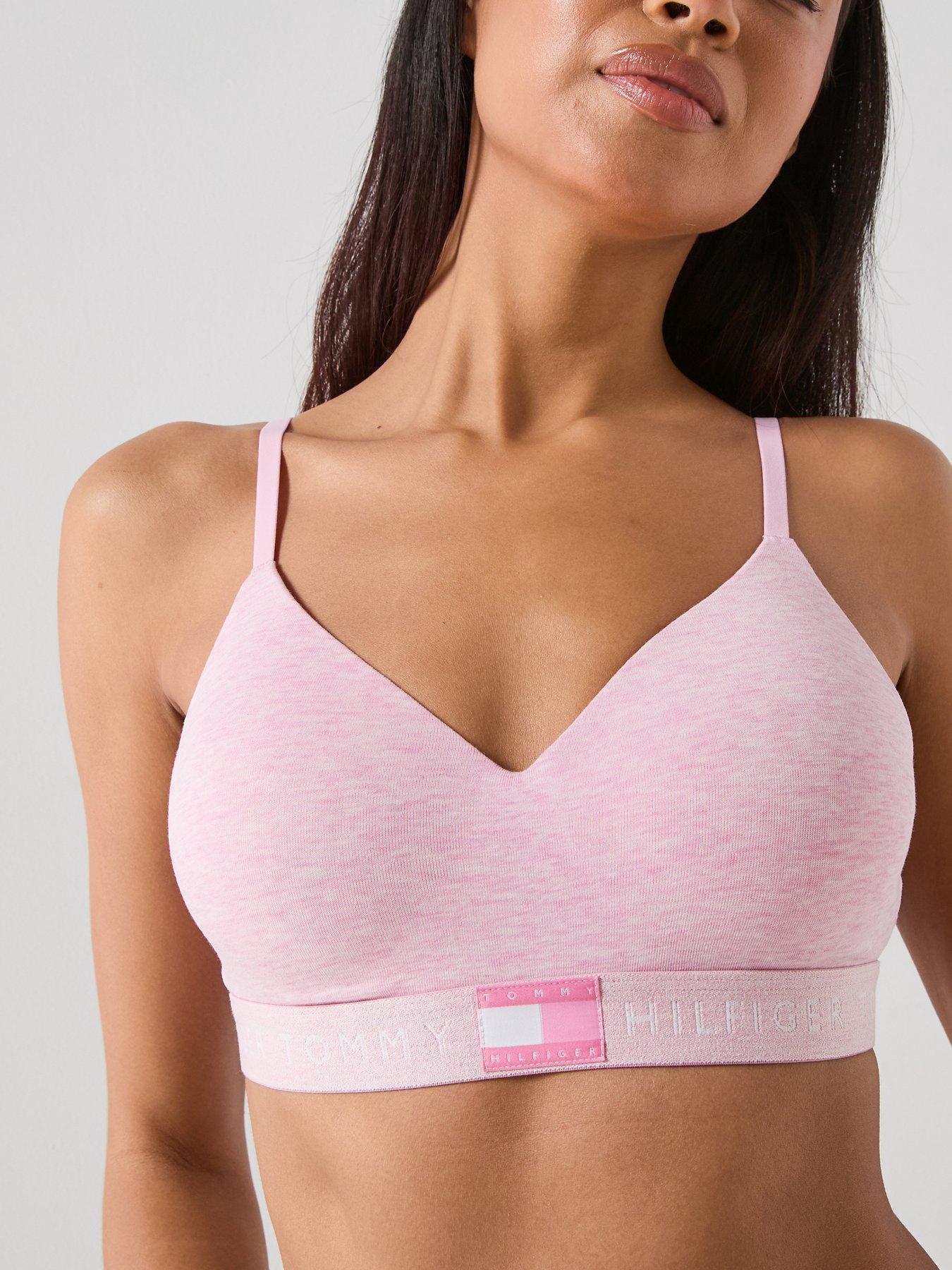  image of tommy-hilfiger-bralette-lift-pink