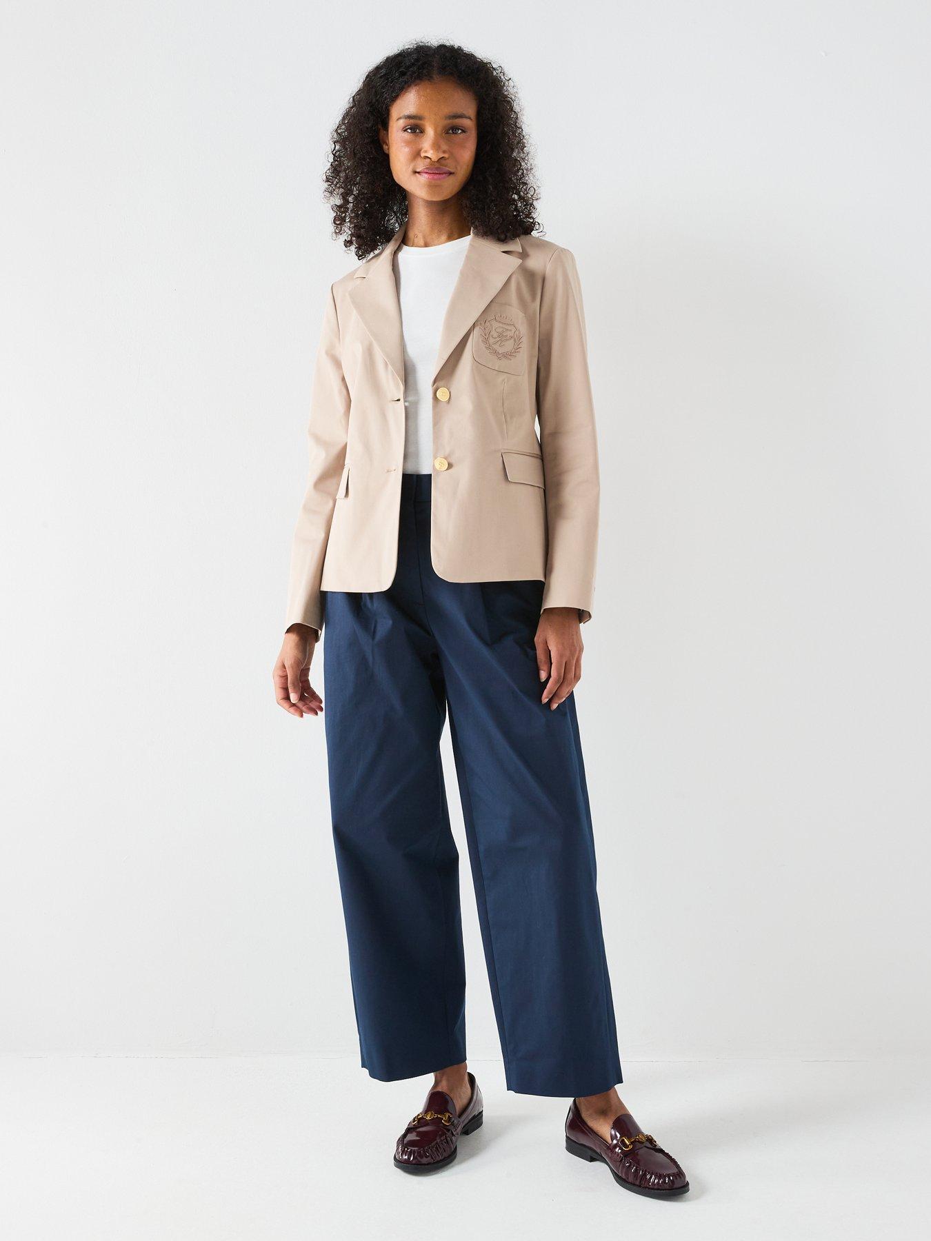 Image 3 of 6 of Tommy Hilfiger Preppy Slim Blazer - Beige