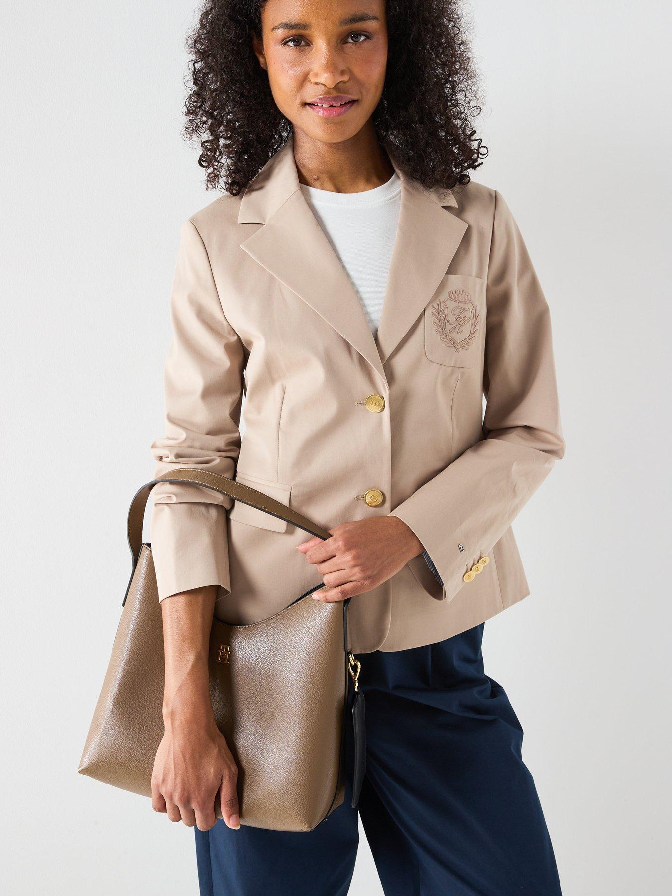 Image 6 of 6 of Tommy Hilfiger Preppy Slim Blazer - Beige