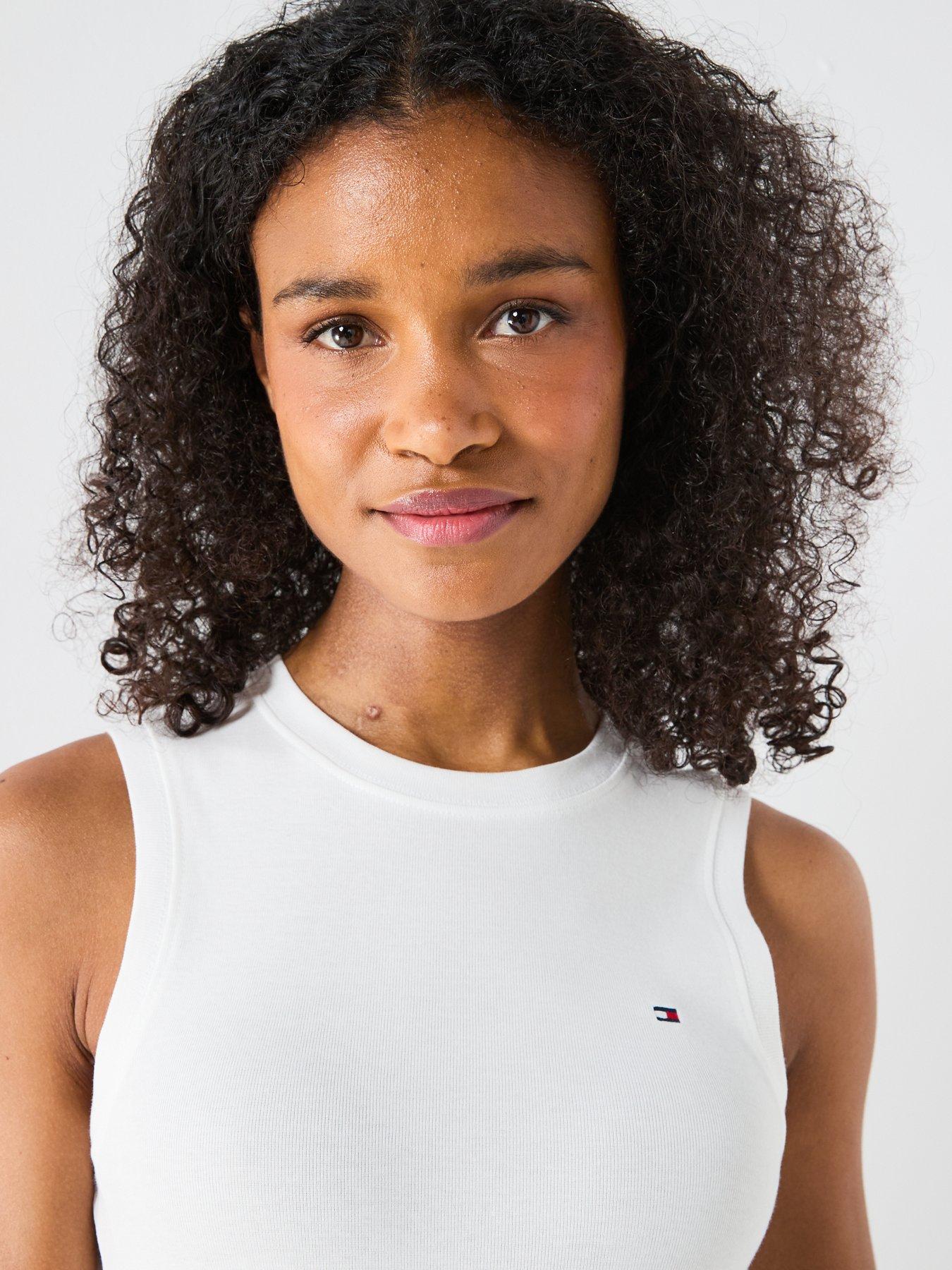  image of tommy-hilfiger-tank-top-white