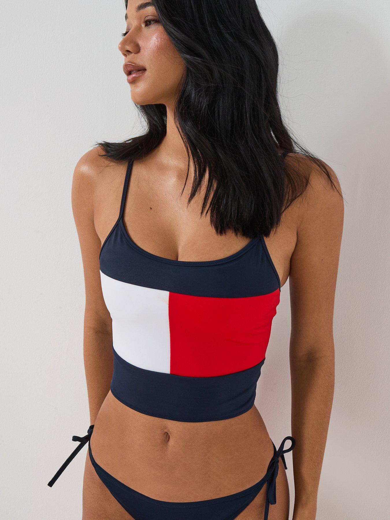 Tommy Hilfiger Tankini Top - Navy