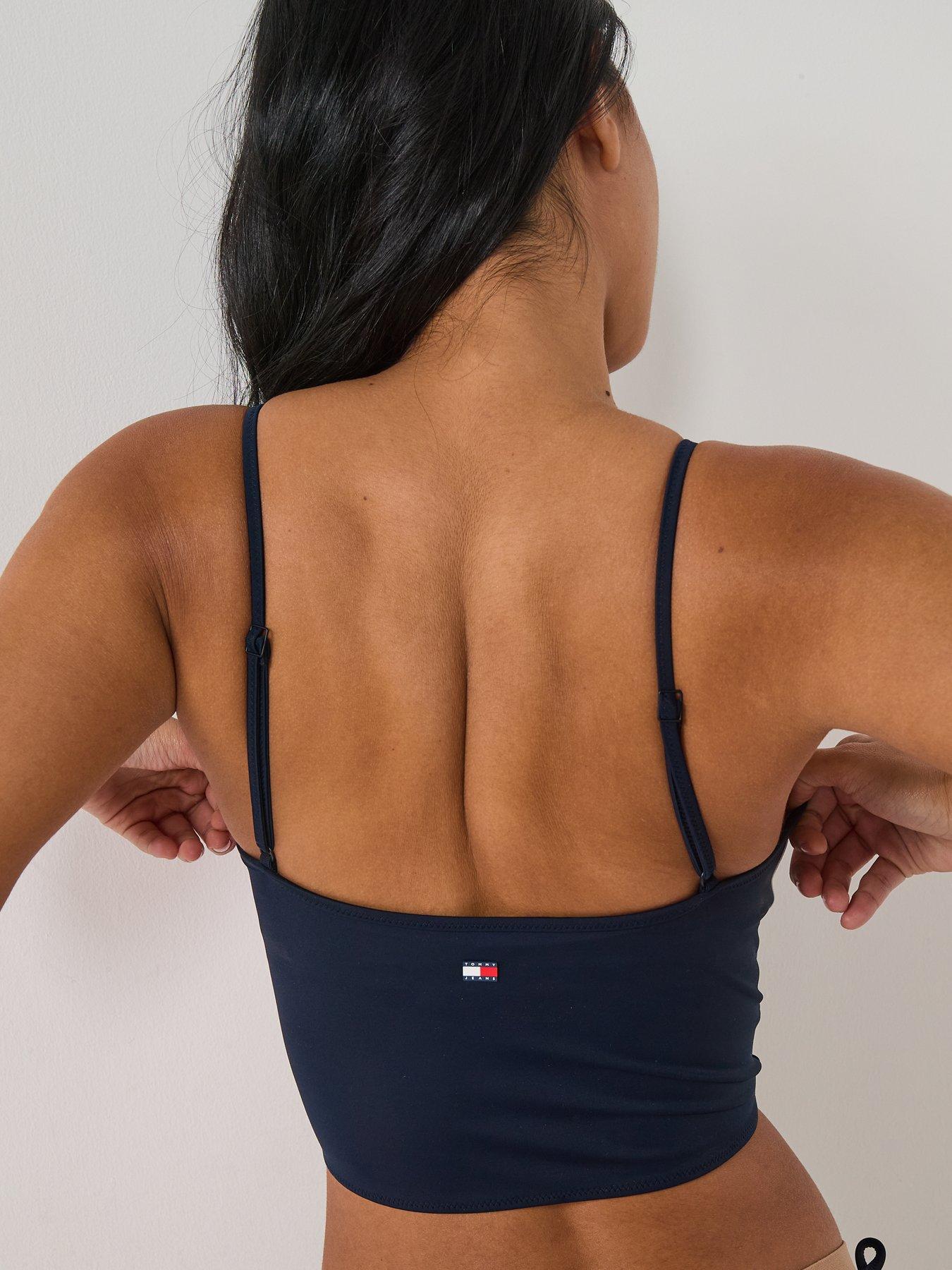  image of tommy-hilfiger-tankini-top-navy