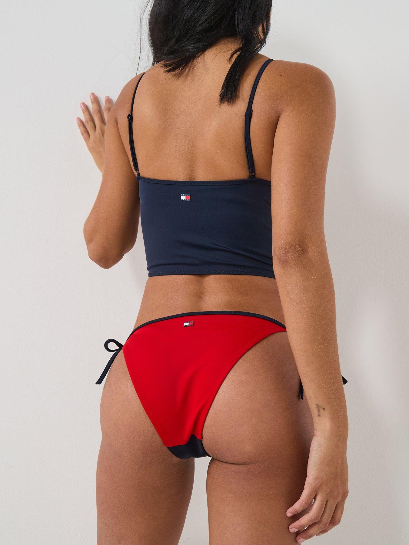  image of tommy-hilfiger-tankini-top-navy