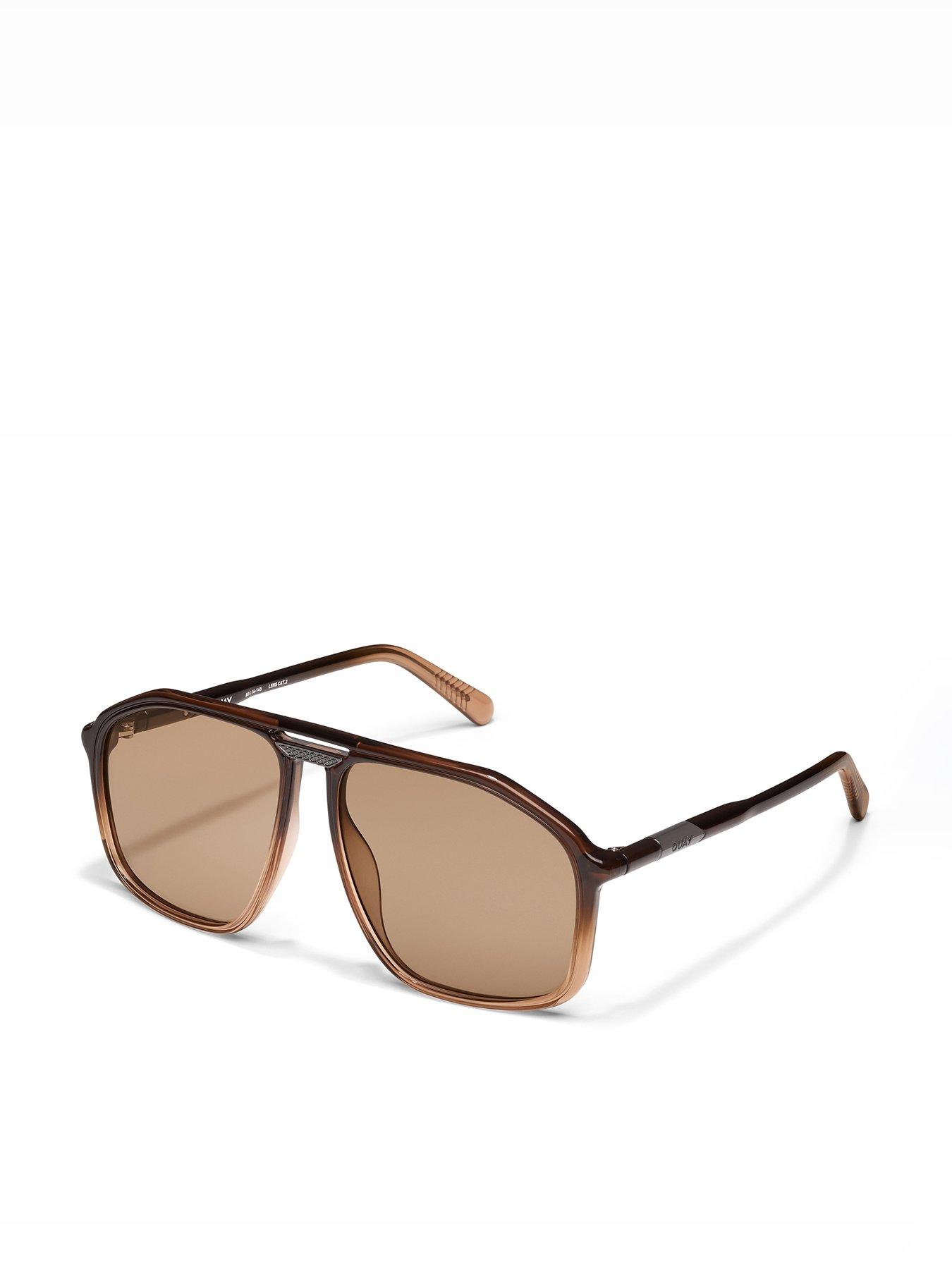 QUAY AUSTRALIA Studio Sesh-sepia Ombre/tan