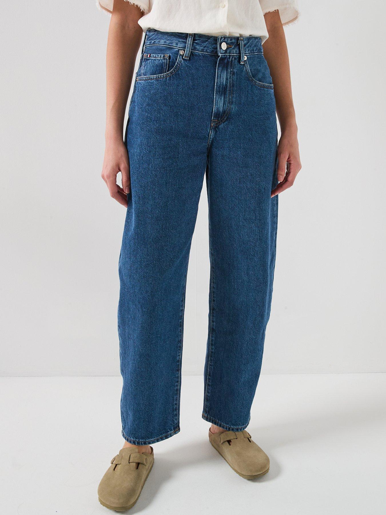 Tommy Hilfiger Barrel Leg Jeans - Blue