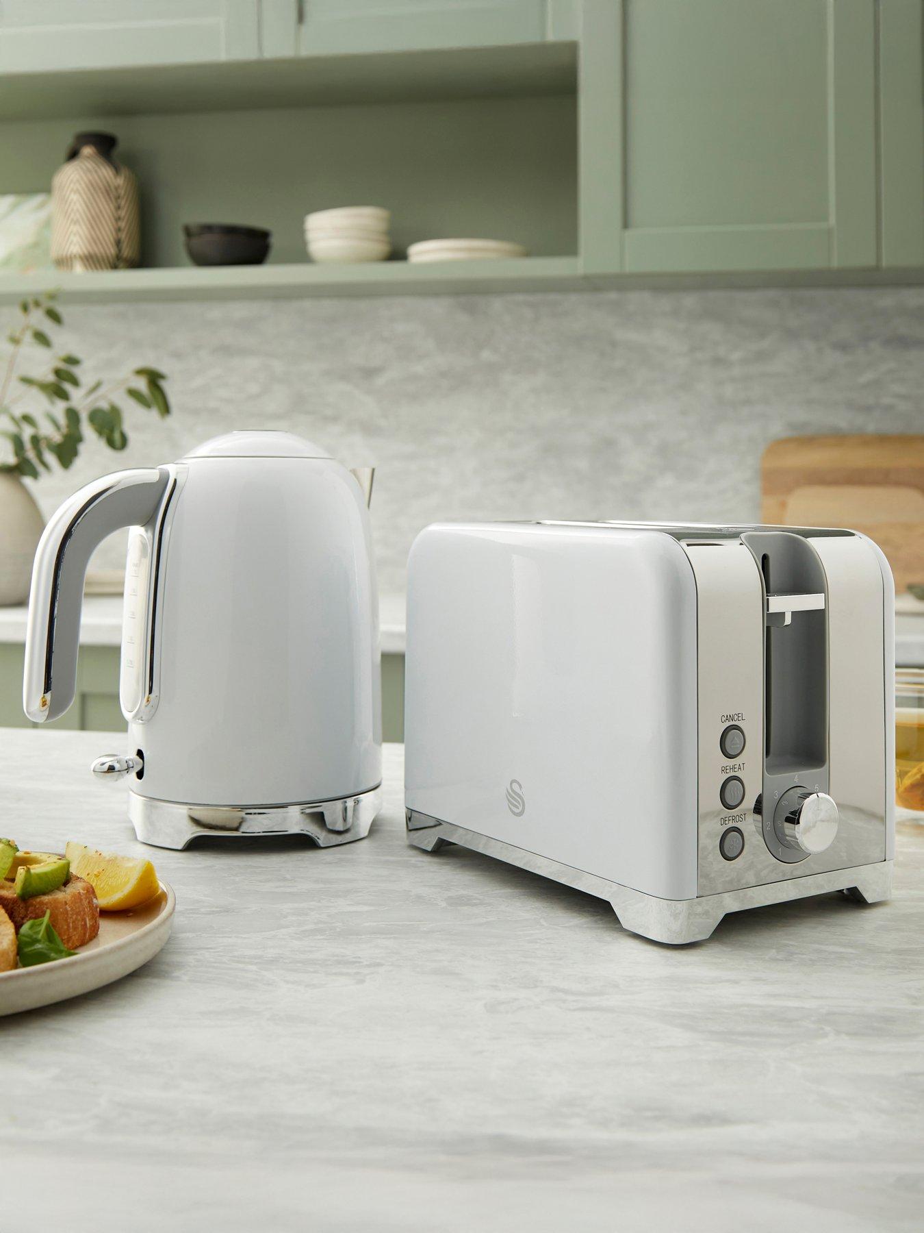  image of swan-solace-2-slice-toaster-twin-pack-white