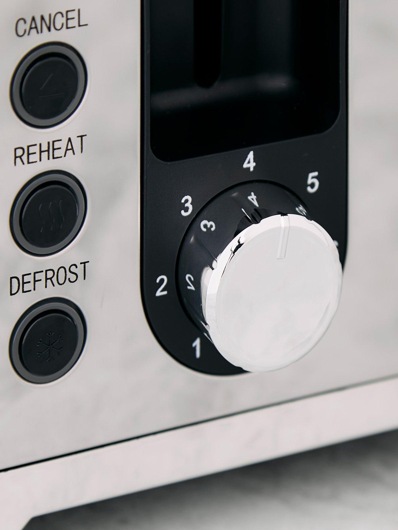 Image 5 of 7 of Swan Solace, 2 Slice Toaster Twin Pack Stainless Steel