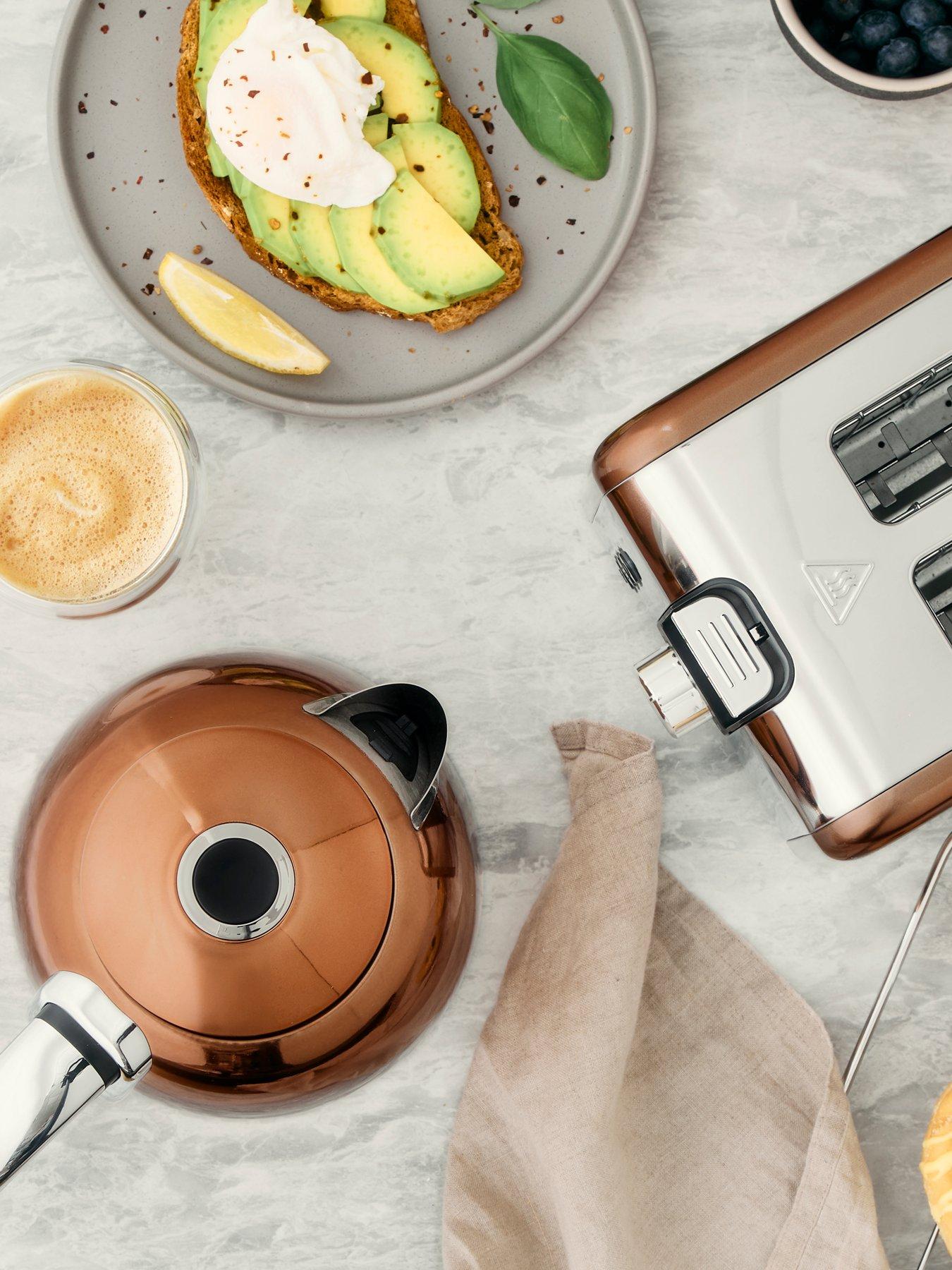  image of swan-solacenbsp2-slice-toaster-twin-pack--nbspcopper