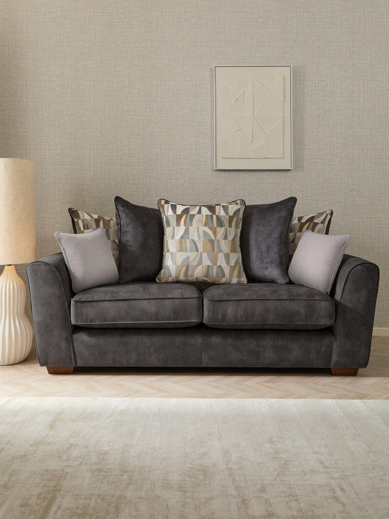 Very Home Como Fabric 3 Seater Sofa - Made to Order in the UK