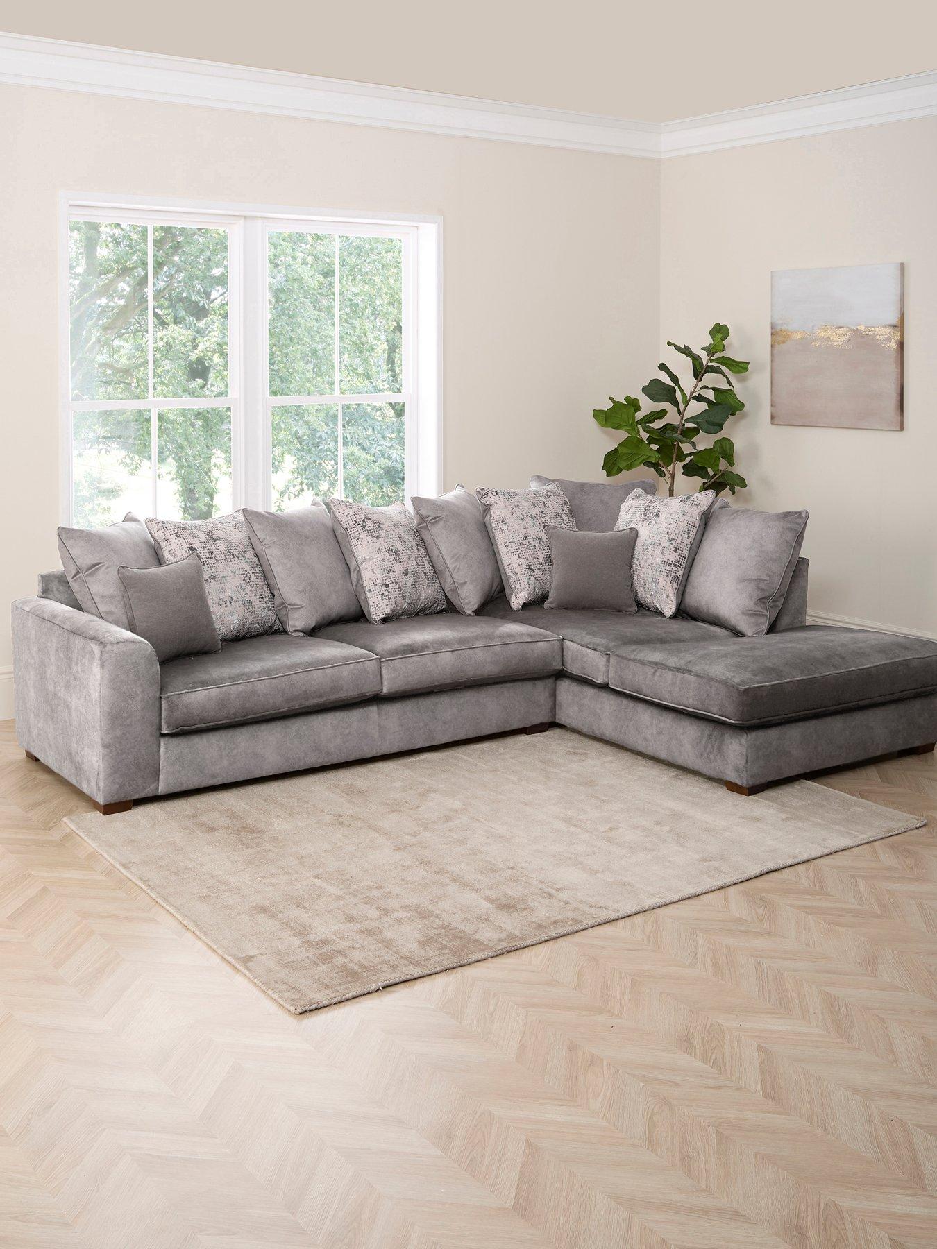 Image 1 of 7 of Very Home Portobello Rh Corner Chaise