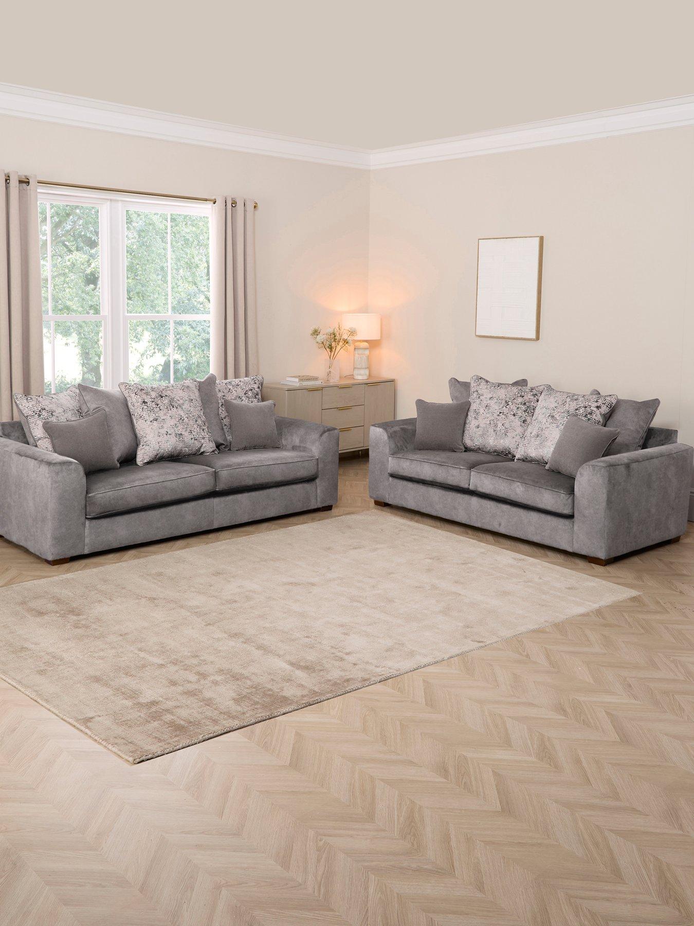 The Very Collection Portobello 3 Seater + 2 Seater Sofa Set (Buy  &  SAVE!) - Made to Order in the UK