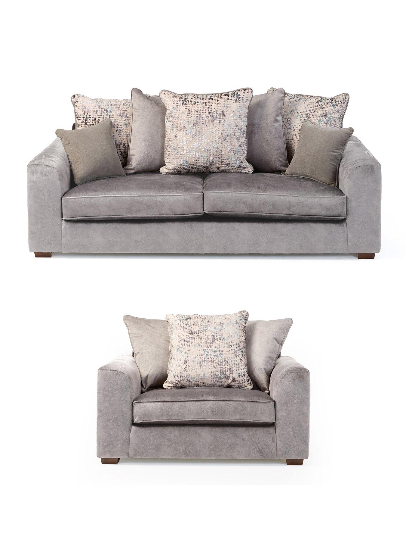 Image 2 of 7 of Very Home Portobello 3 + Snuggle Chair