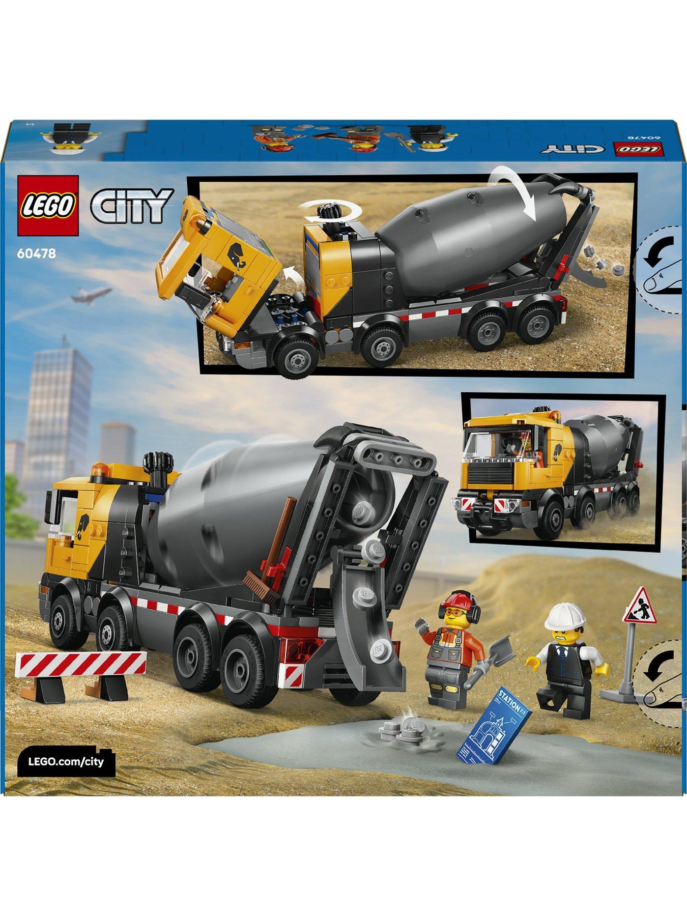 Image 7 of 8 of LEGO City Cement Mixer Truck Construction Toy 60478