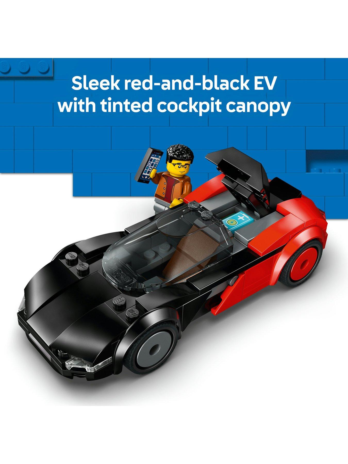 Image 3 of 8 of LEGO City EV Supercar Toy - Car Model Kit 60486