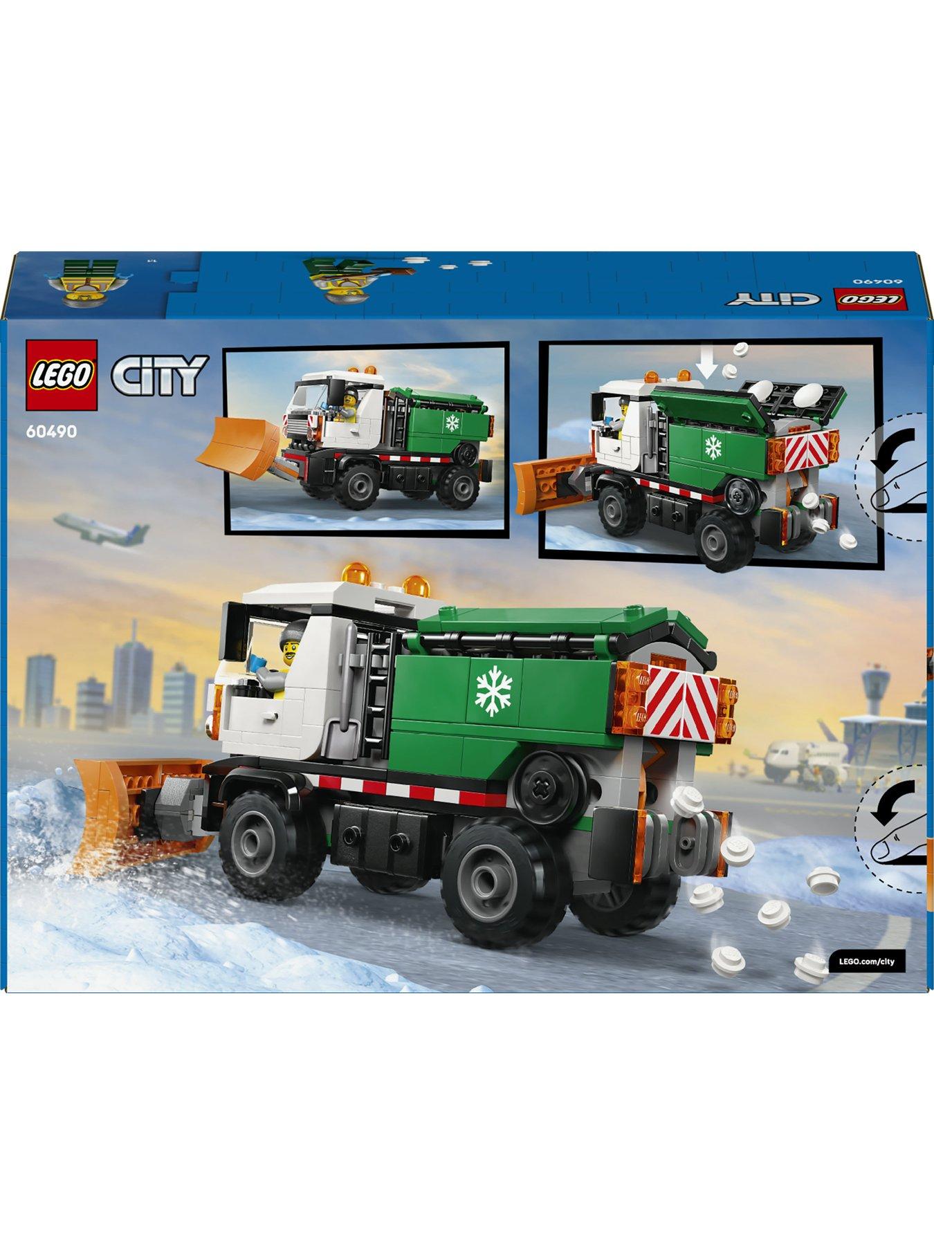 Image 7 of 8 of LEGO City Snowplough Truck Toy Building Set 60490