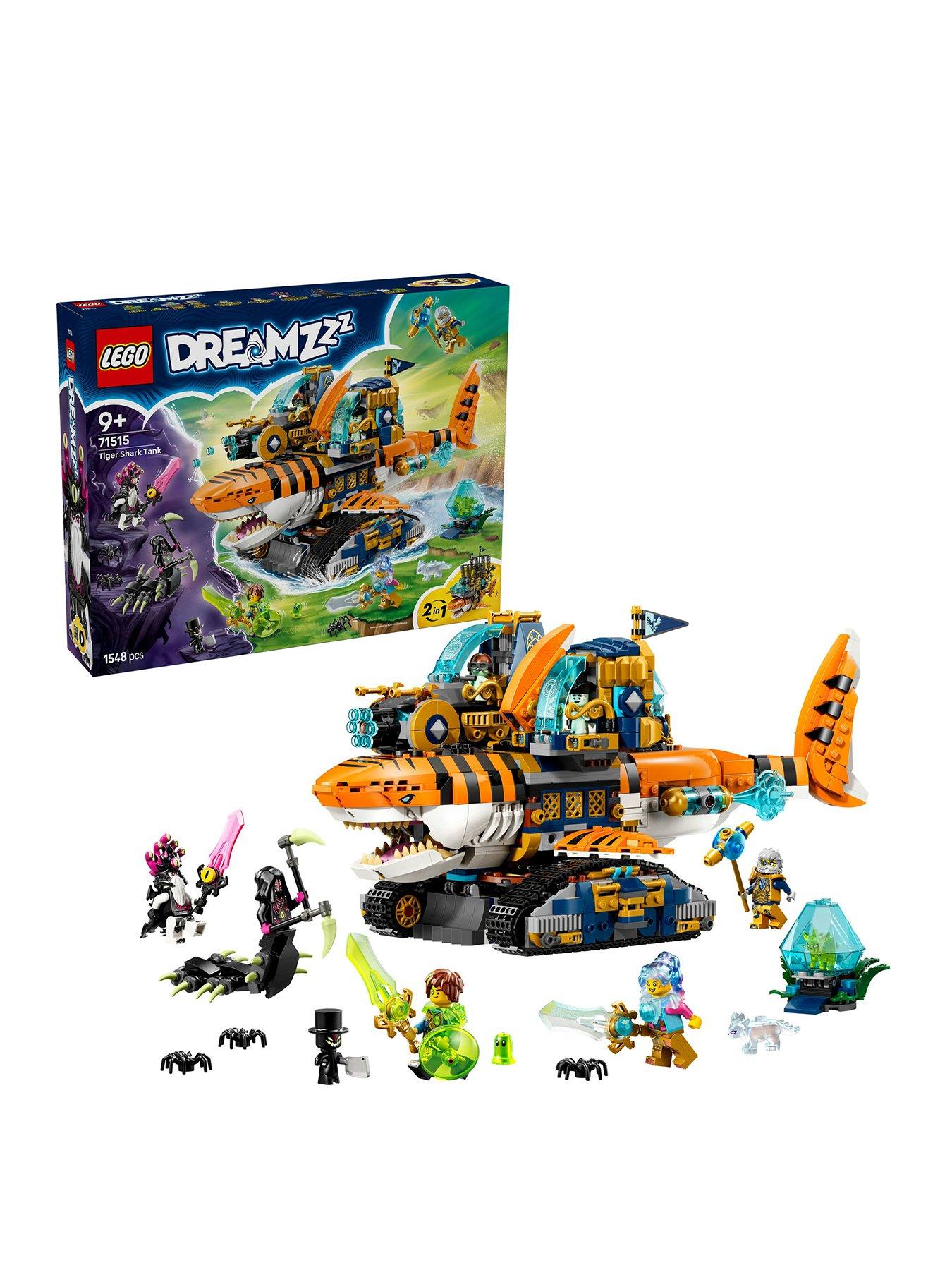 Image 1 of 3 of LEGO DreamZzz 2in1 Tiger Shark Tank Toy 71515