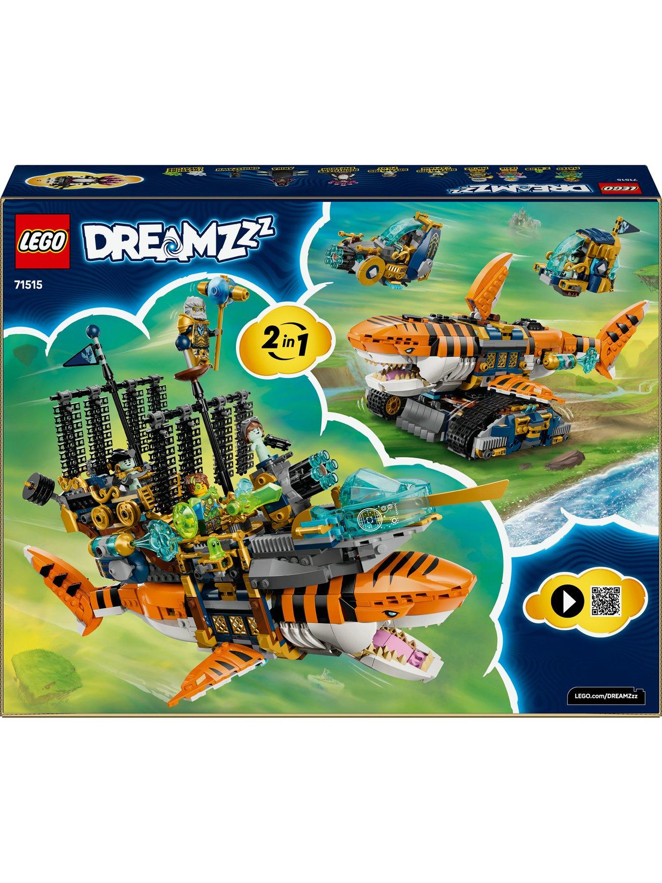 Image 2 of 3 of LEGO DreamZzz 2in1 Tiger Shark Tank Toy 71515