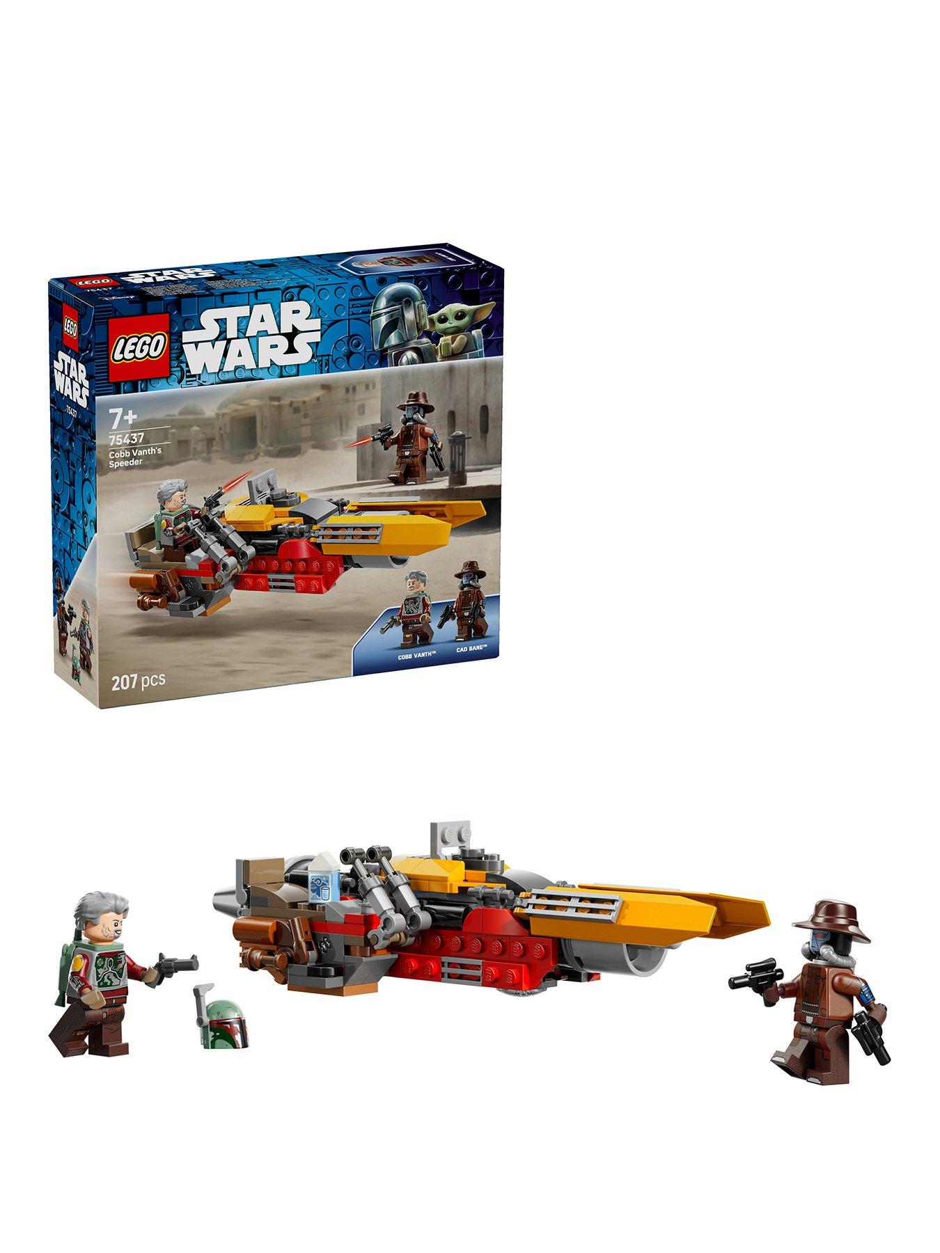 Image 1 of 8 of LEGO Star Wars Cobb Vanth&rsquo;s Speeder Toy (75437)