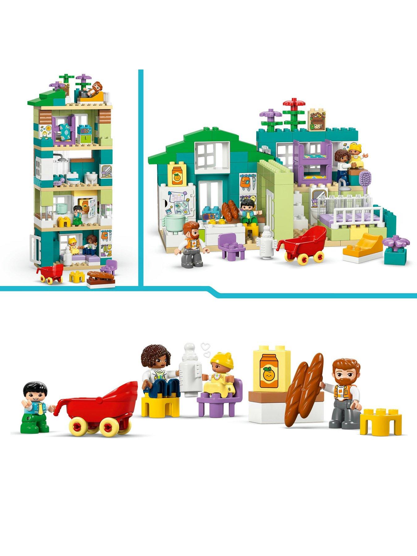 Image 4 of 8 of LEGO Duplo 3 in 1 Modern Family House with Figures 10470