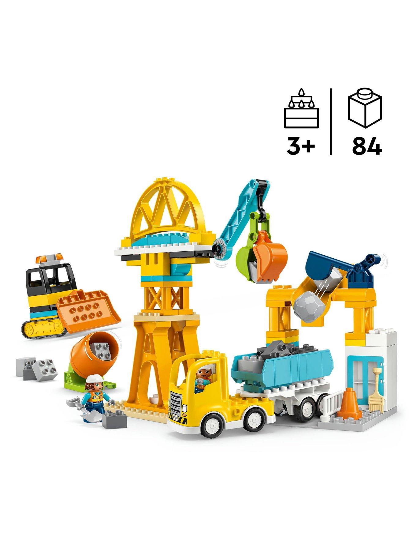 Image 2 of 8 of LEGO Duplo 3 in 1 Construction Site and Vehicles
