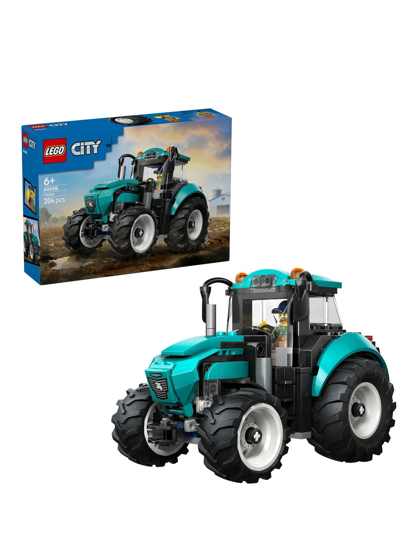 LEGO City Tractor Farm Toy Building Set and Minifigure (60498)