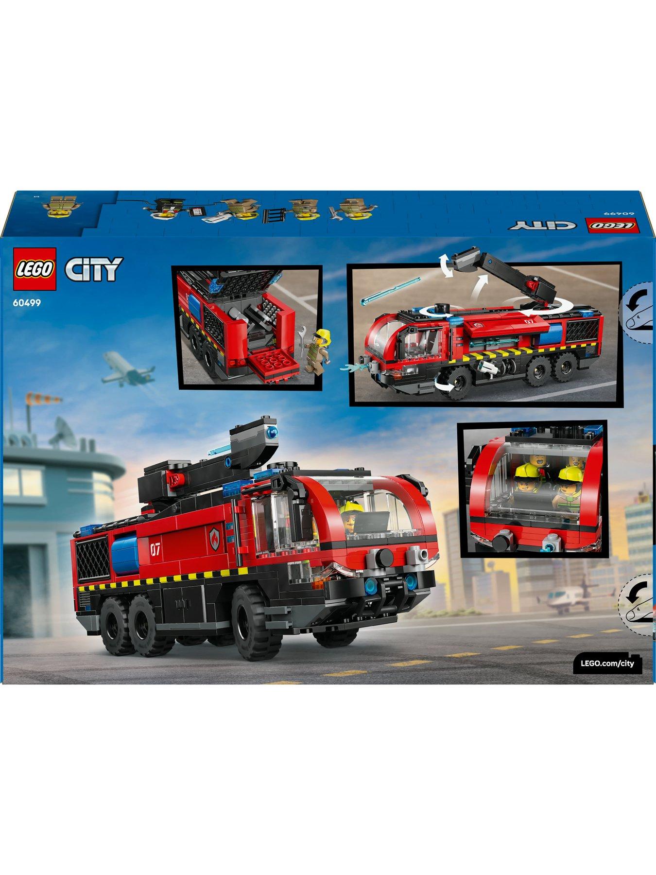 Image 7 of 8 of LEGO City Airport Fire Engine Truck Toy 60499