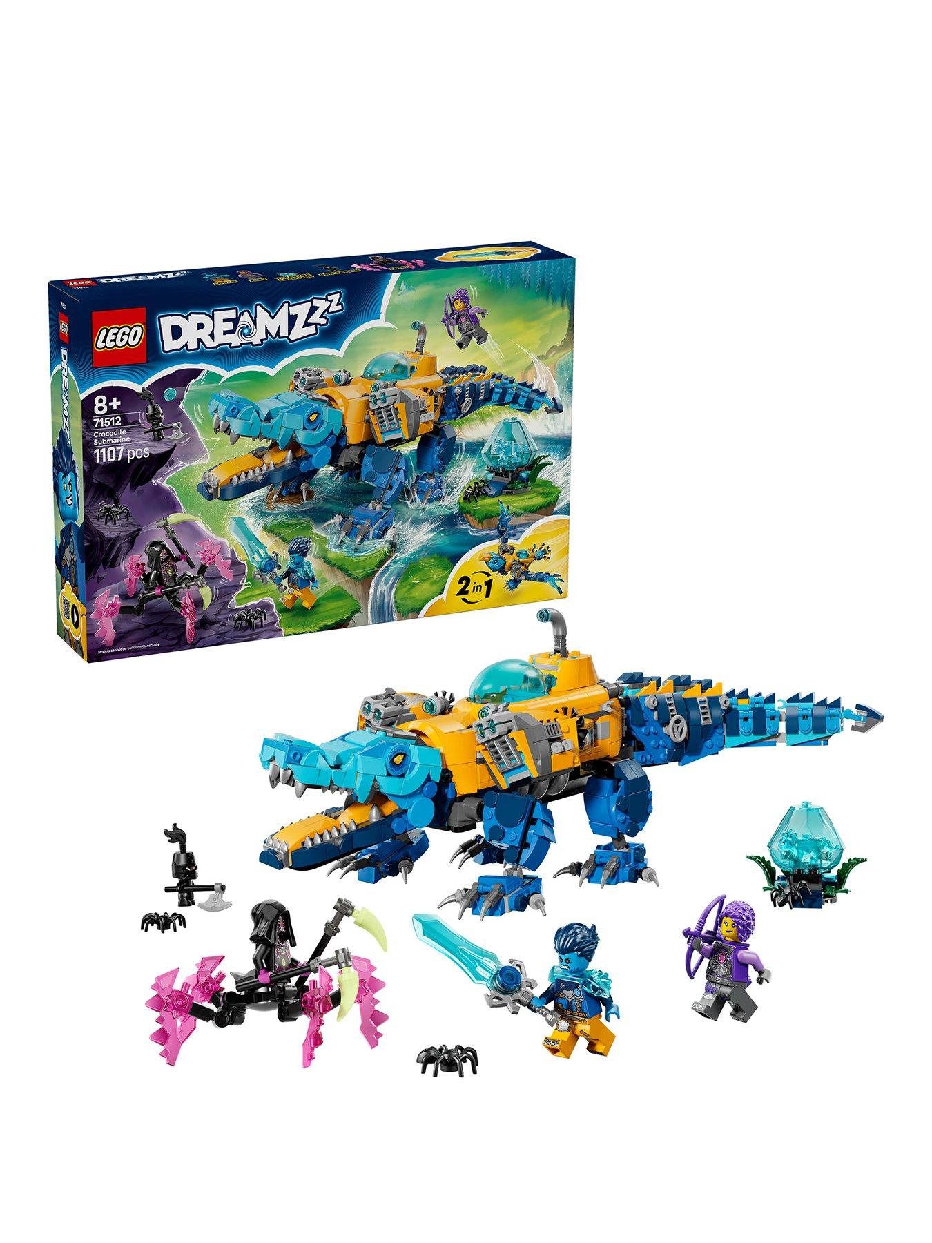 LEGO DreamZzz 2in1 Crocodile Submarine Toy (71512)