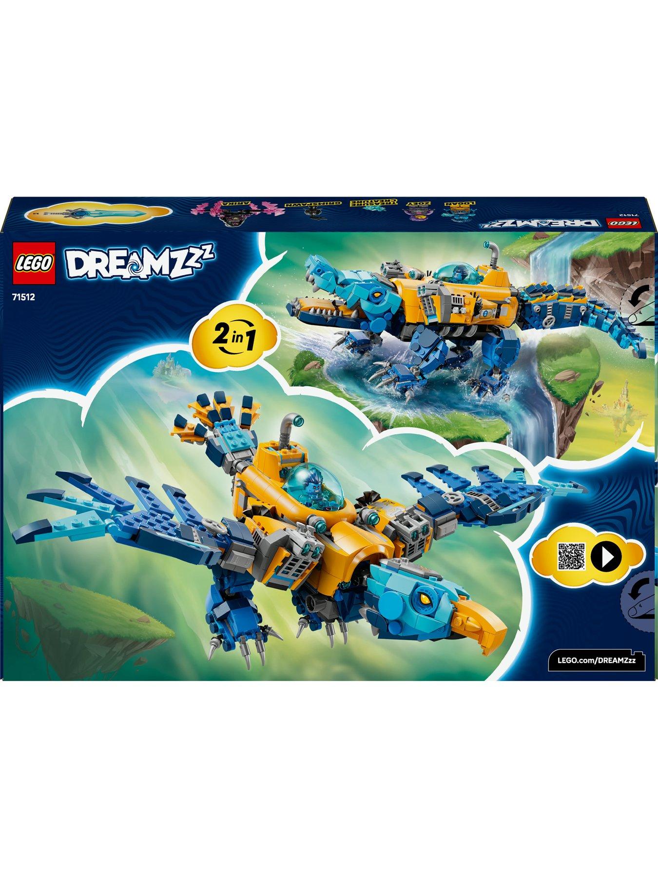 Image 2 of 3 of LEGO DreamZzz 2in1 Crocodile Submarine Toy 71512