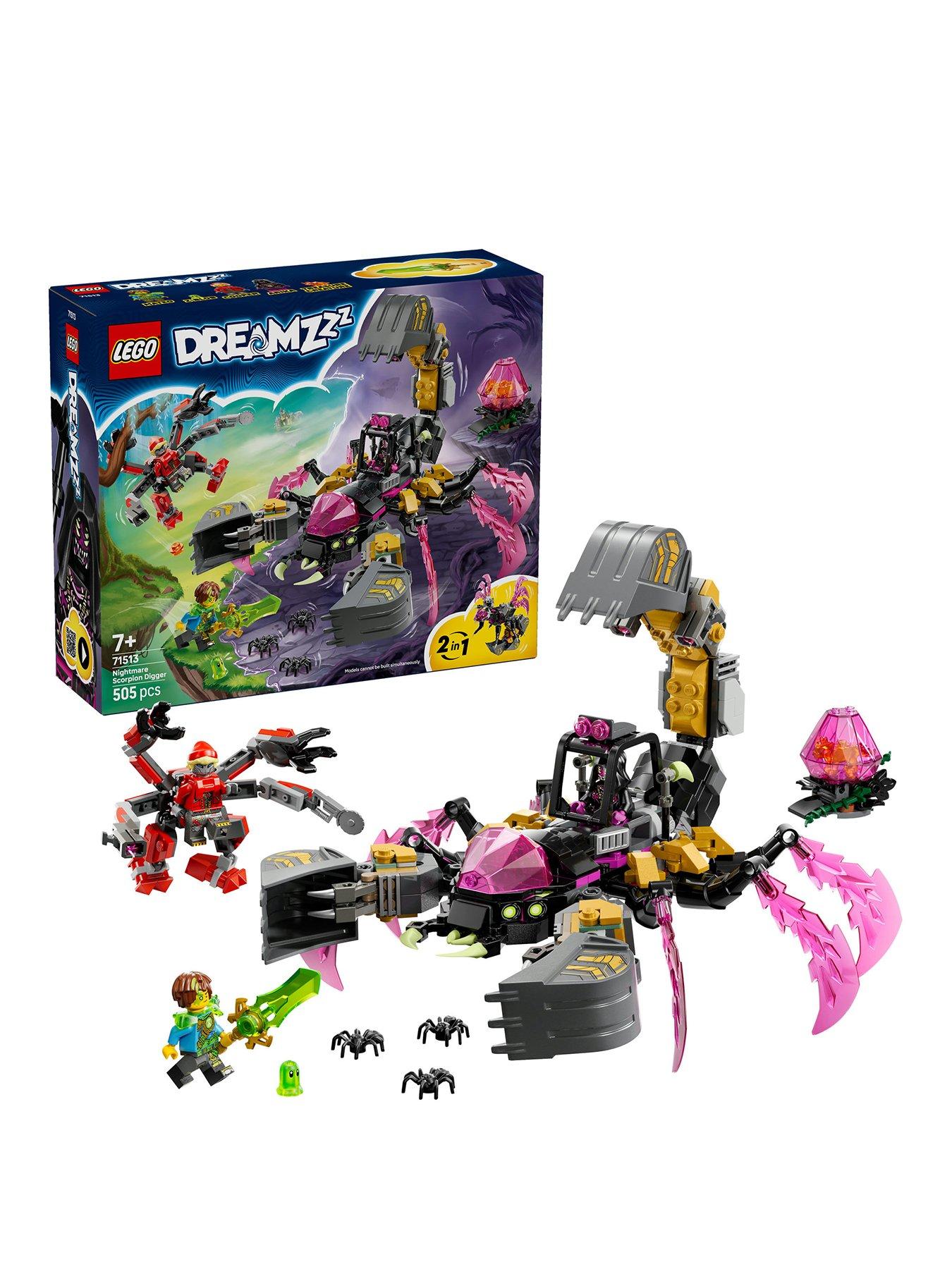 LEGO DreamZzz 2-in-1 Nightmare Scorpion Digger (71513)