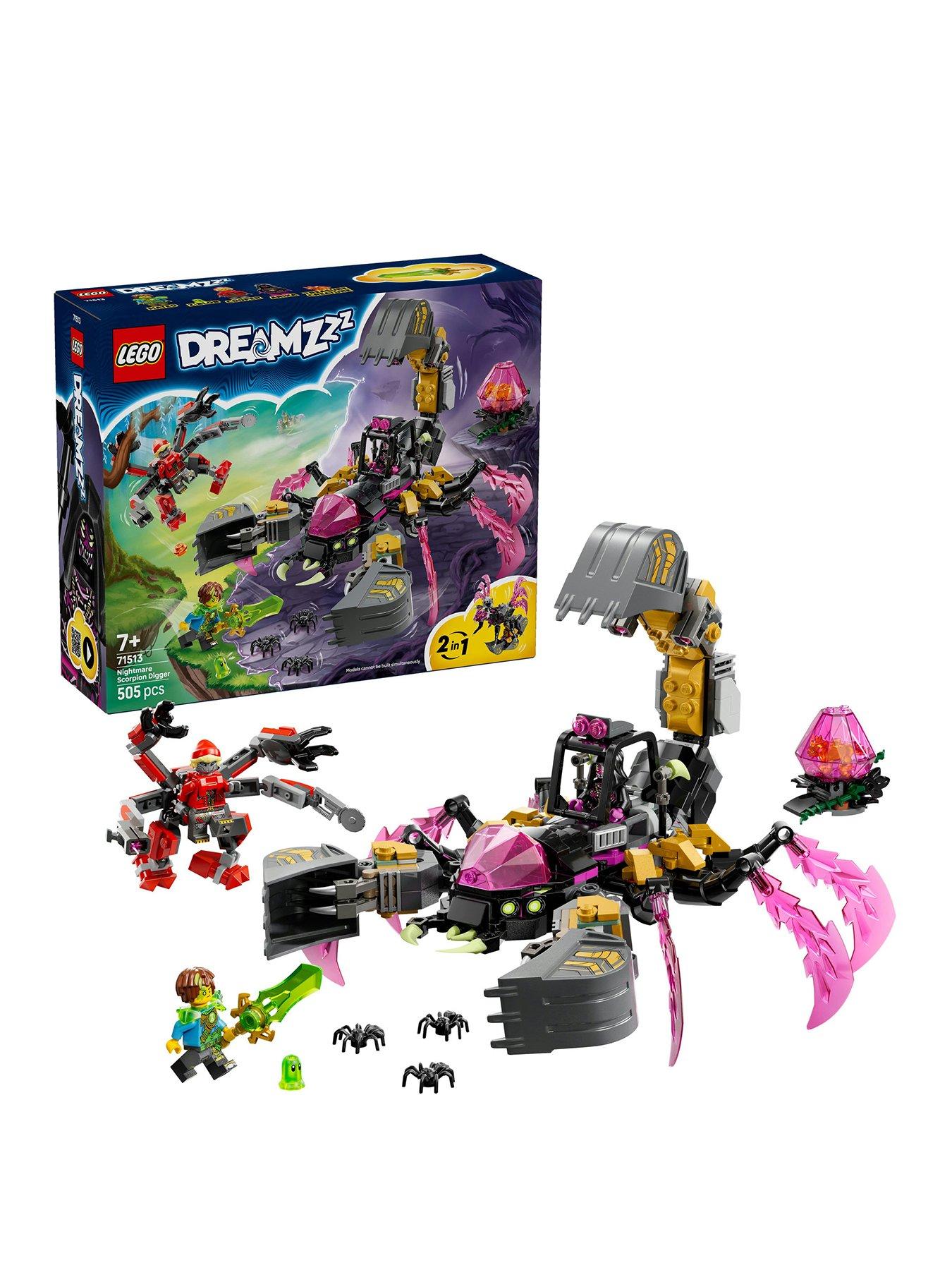 Image 1 of 3 of LEGO DreamZzz 2in1 Nightmare Scorpion Digger 71513