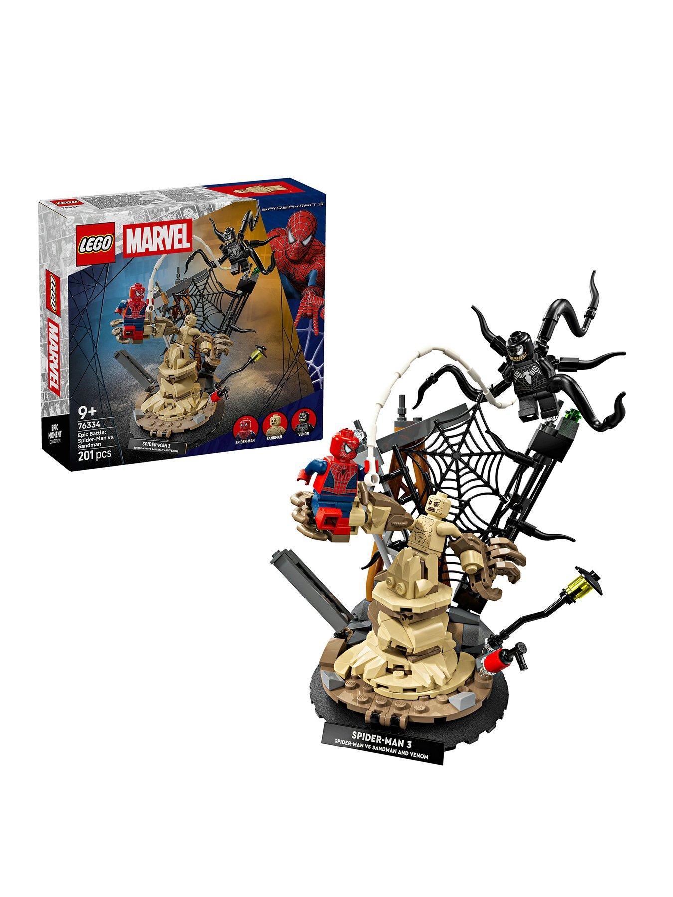 Image 1 of 8 of LEGO Super Heroes Epic Battle: Spider-Man vs. Sandman 76334