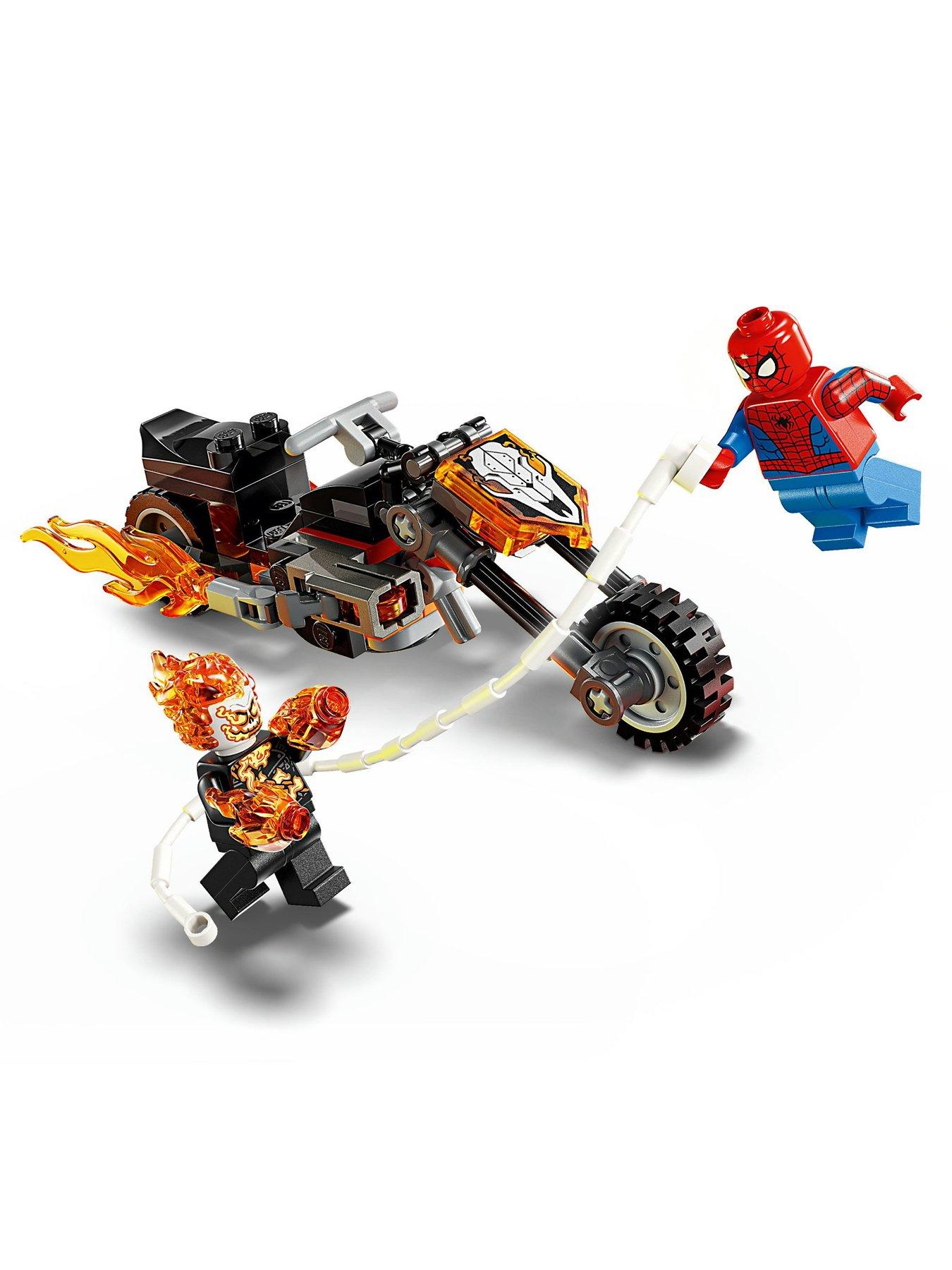 Image 3 of 8 of LEGO Super Heroes Spider-Man vs. Ghost Rider Motorcycle 76335