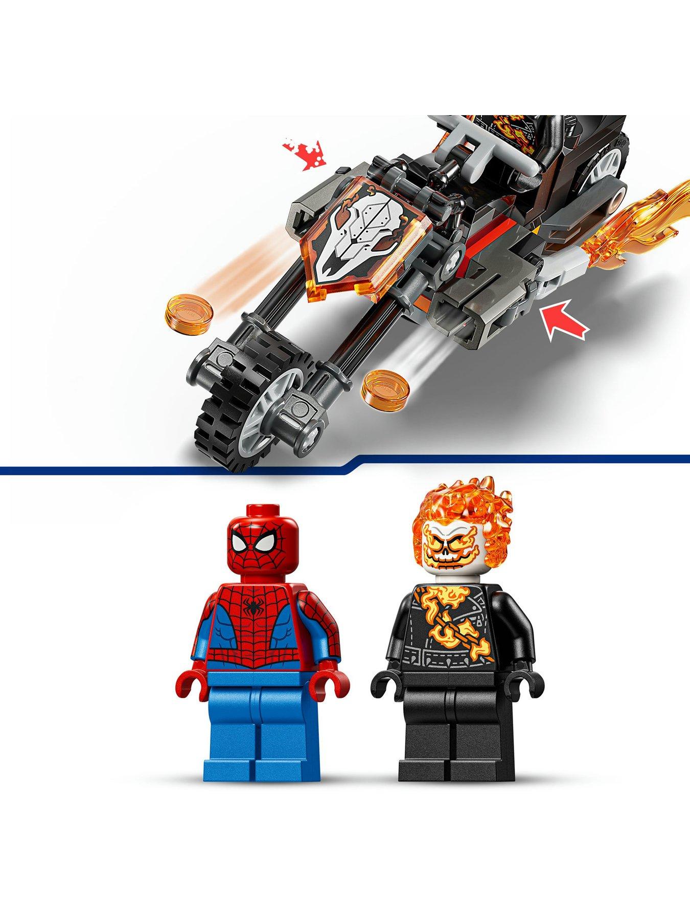 Image 4 of 8 of LEGO Super Heroes Spider-Man vs. Ghost Rider Motorcycle 76335