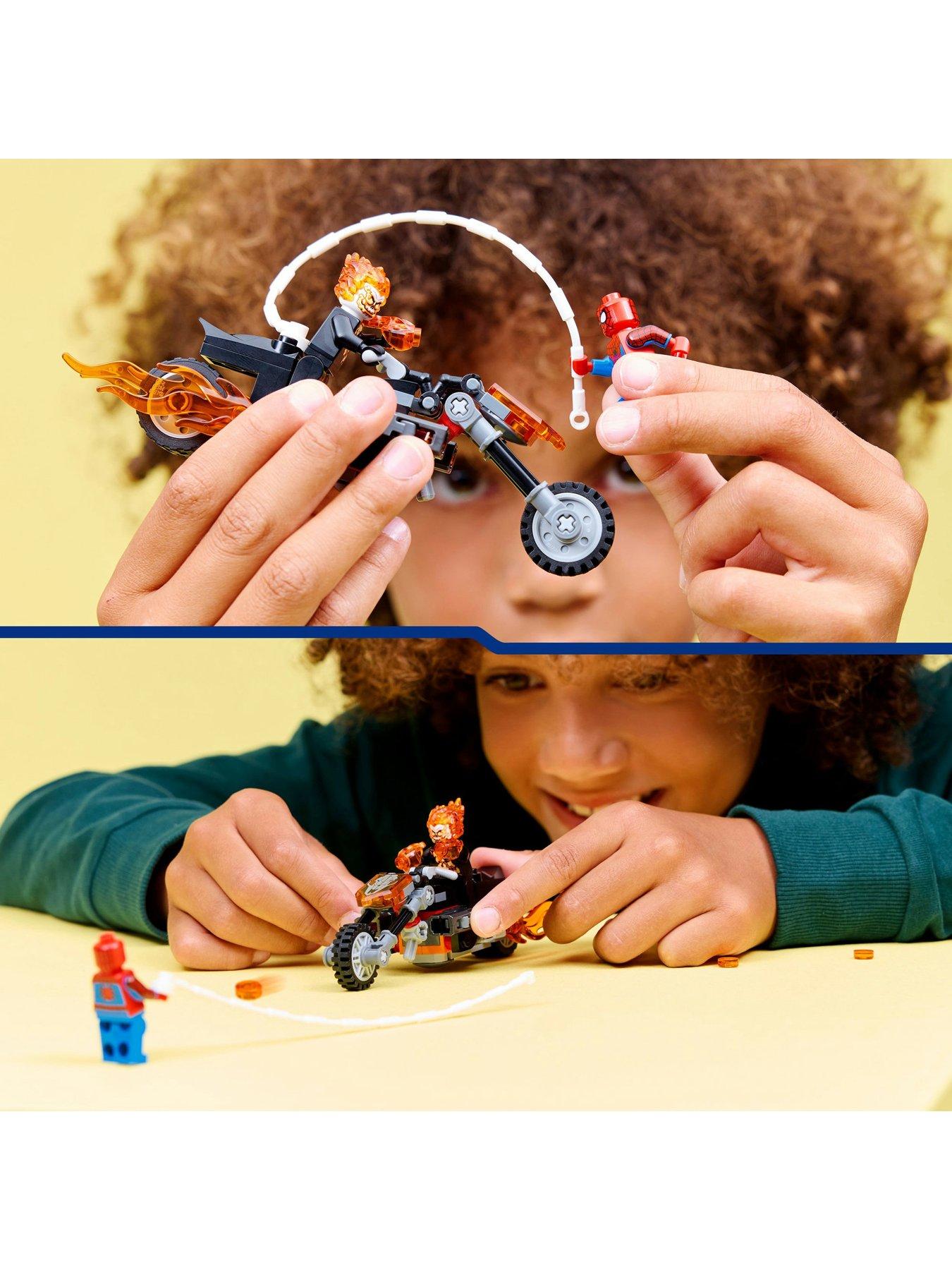 Image 5 of 8 of LEGO Super Heroes Spider-Man vs. Ghost Rider Motorcycle 76335