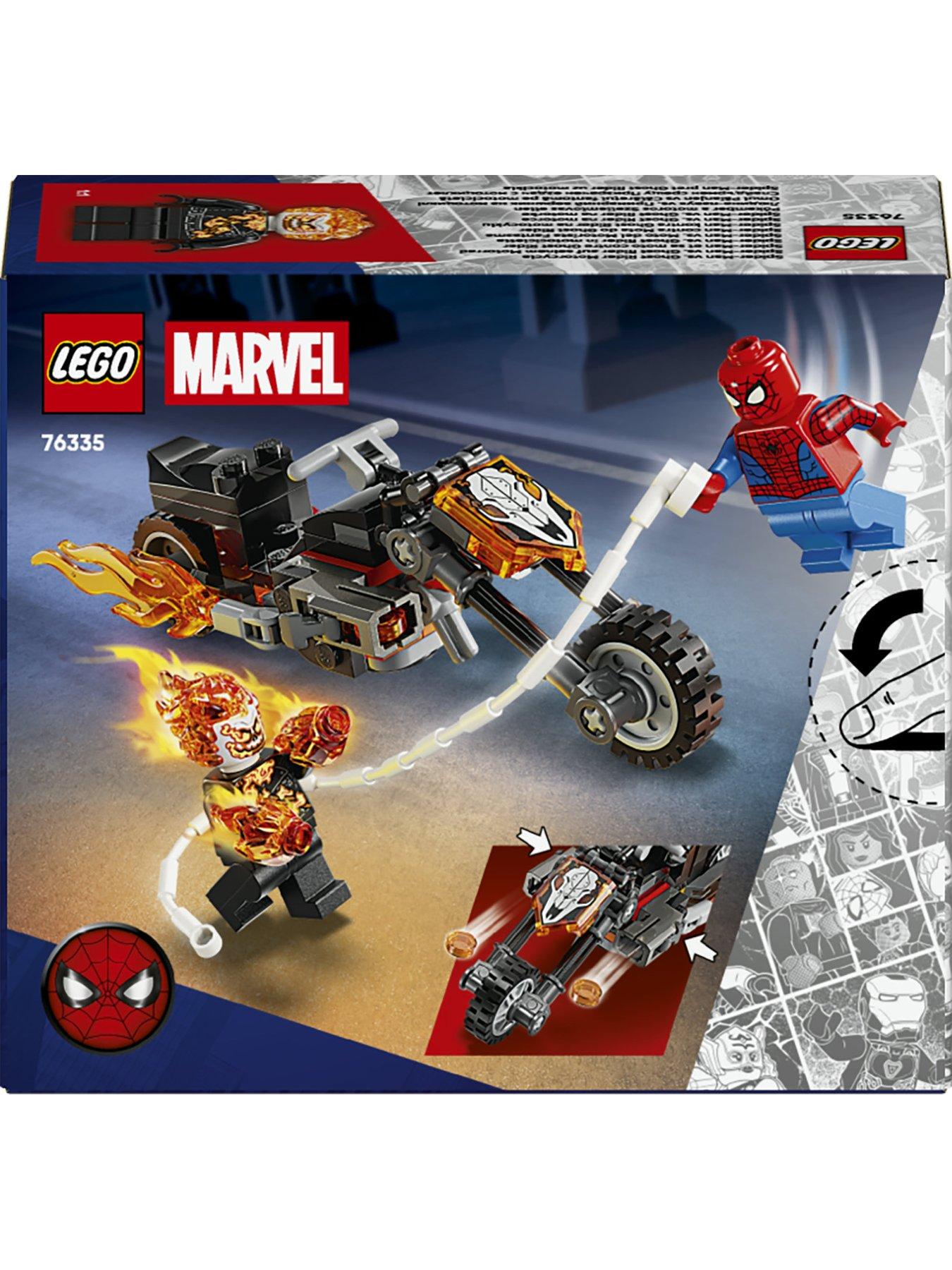 Image 7 of 8 of LEGO Super Heroes Spider-Man vs. Ghost Rider Motorcycle 76335