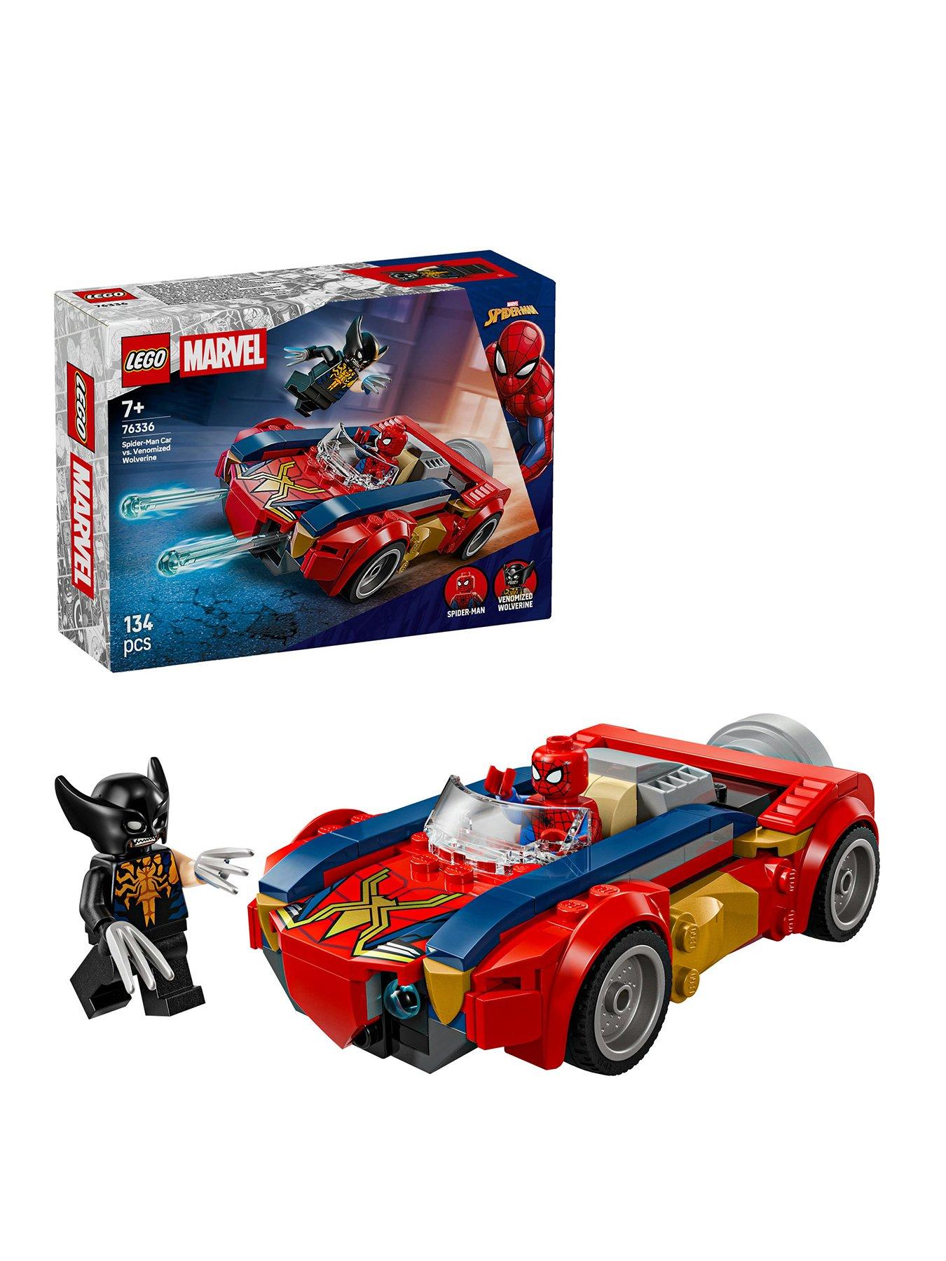 Image 1 of 8 of LEGO Super Heroes Spider-Man Car vs. Venomized Wolverine (76336)
