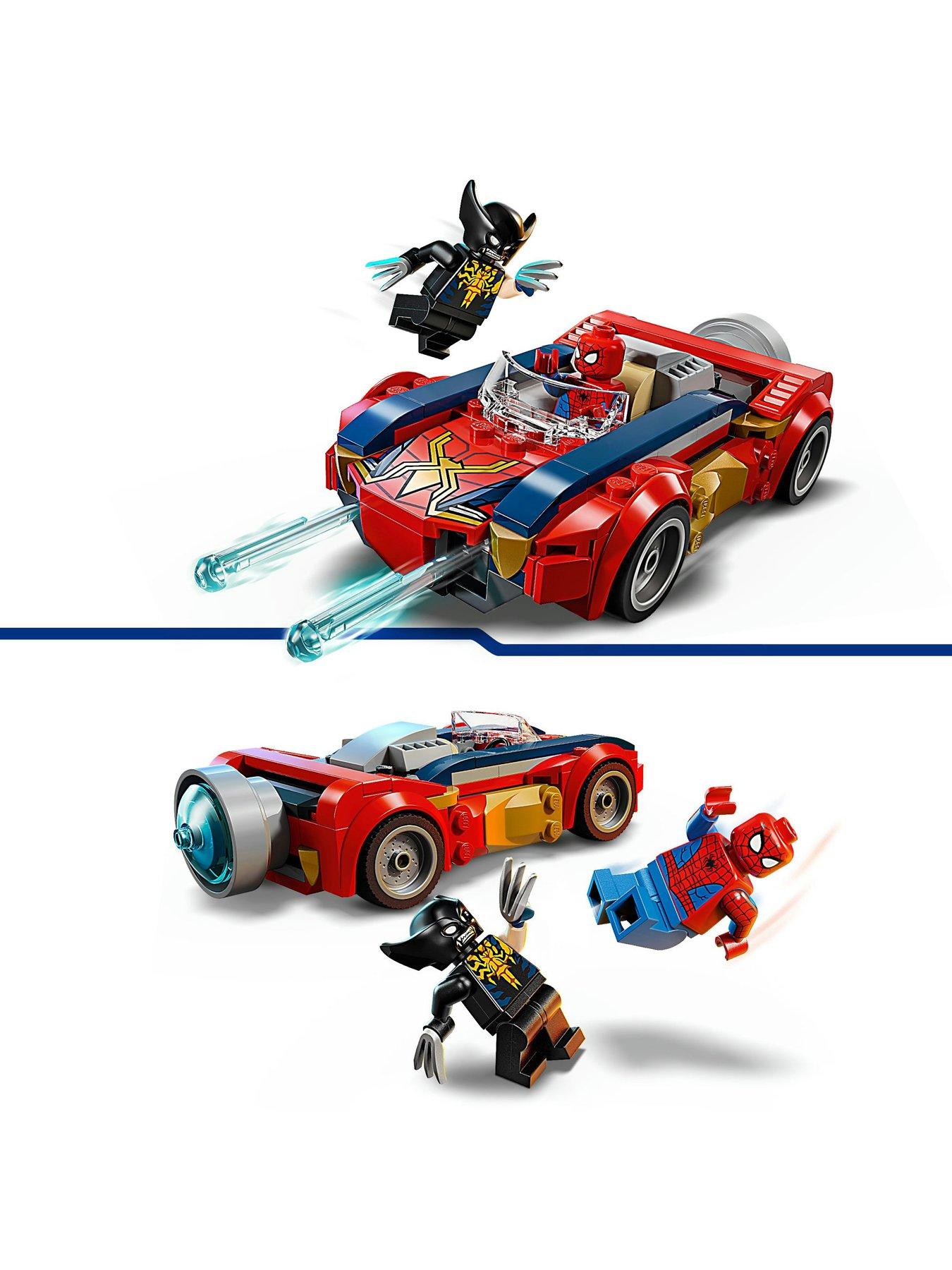 Image 3 of 8 of LEGO Super Heroes Spider-Man Car vs. Venomized Wolverine (76336)