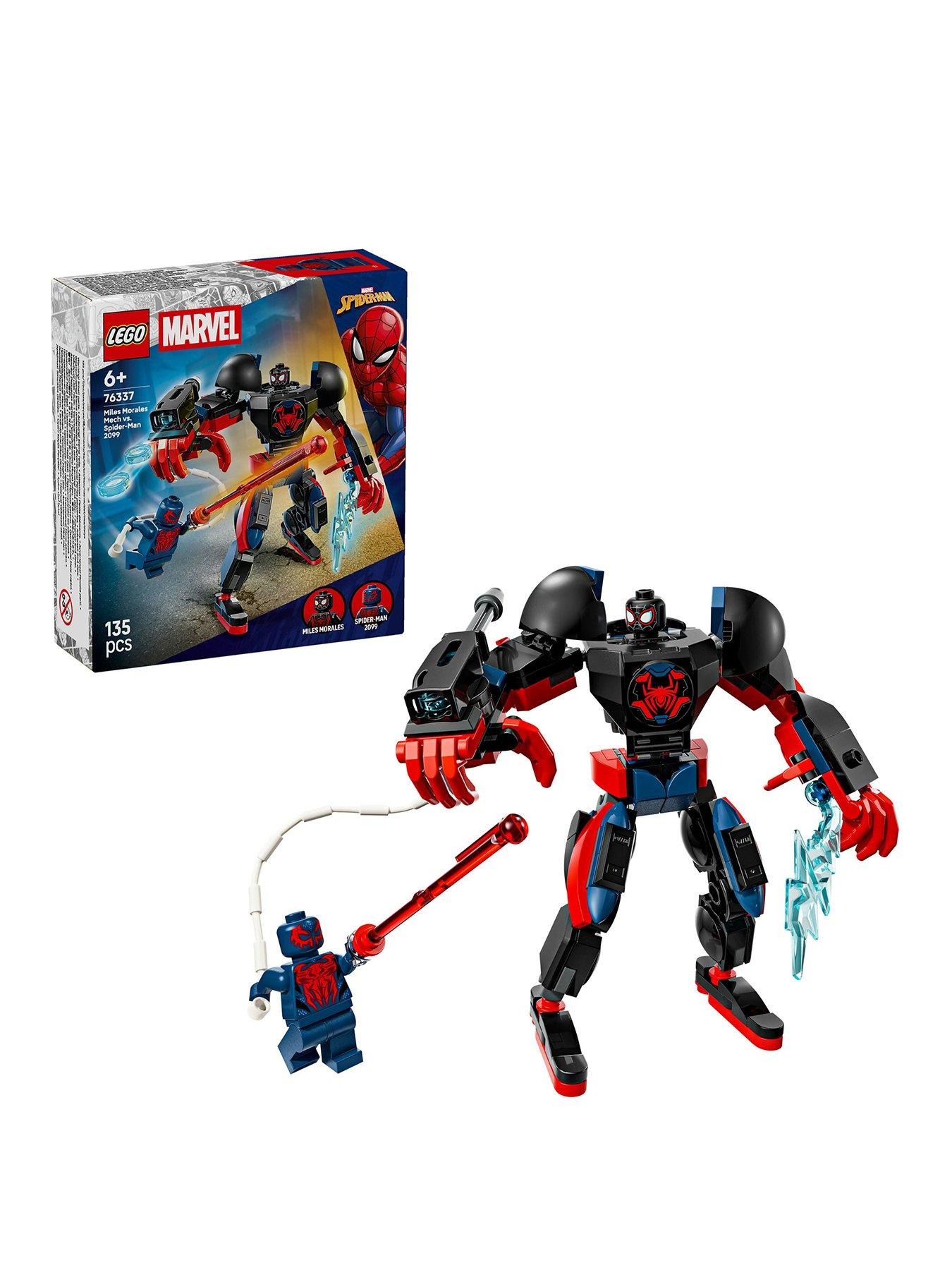 Image 1 of 8 of LEGO Super Heroes Miles Morales Mech vs. Spider-Man 2099 - 76337