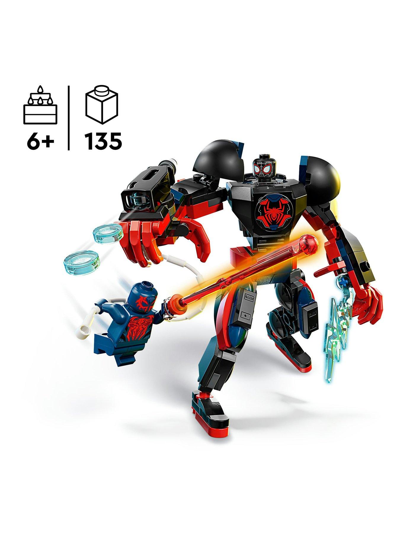 Image 2 of 8 of LEGO Super Heroes Miles Morales Mech vs. Spider-Man 2099 - 76337