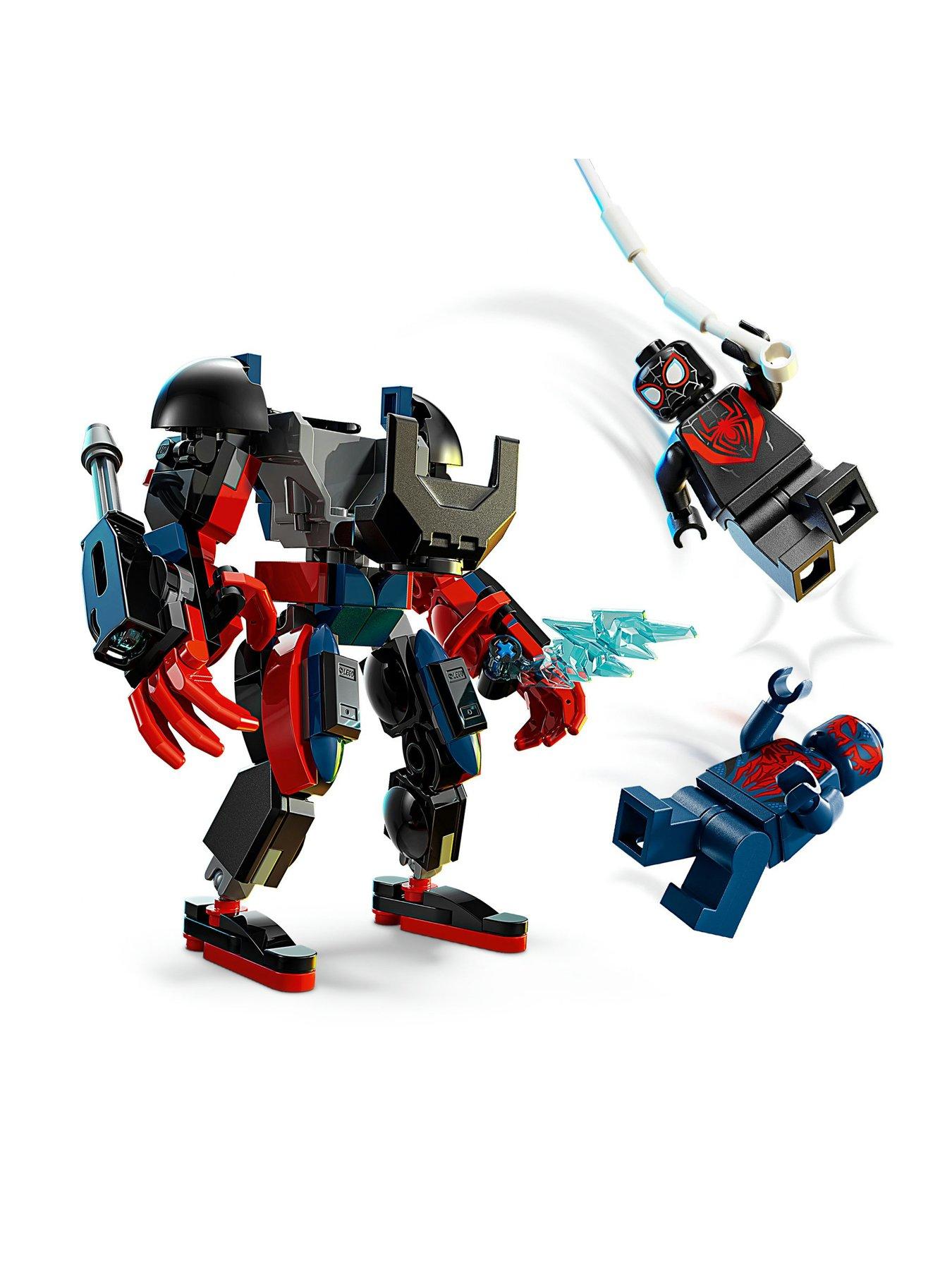 Image 3 of 8 of LEGO Super Heroes Miles Morales Mech vs. Spider-Man 2099 - 76337
