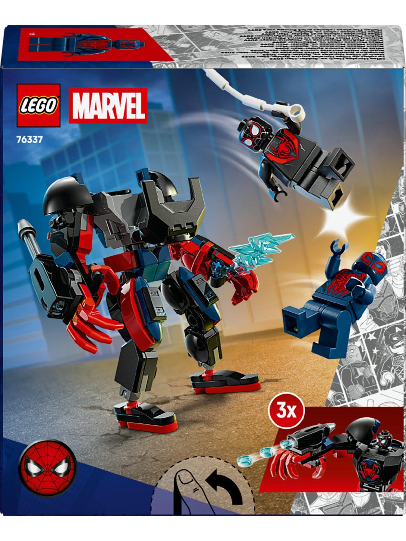 Image 7 of 8 of LEGO Super Heroes Miles Morales Mech vs. Spider-Man 2099 - 76337