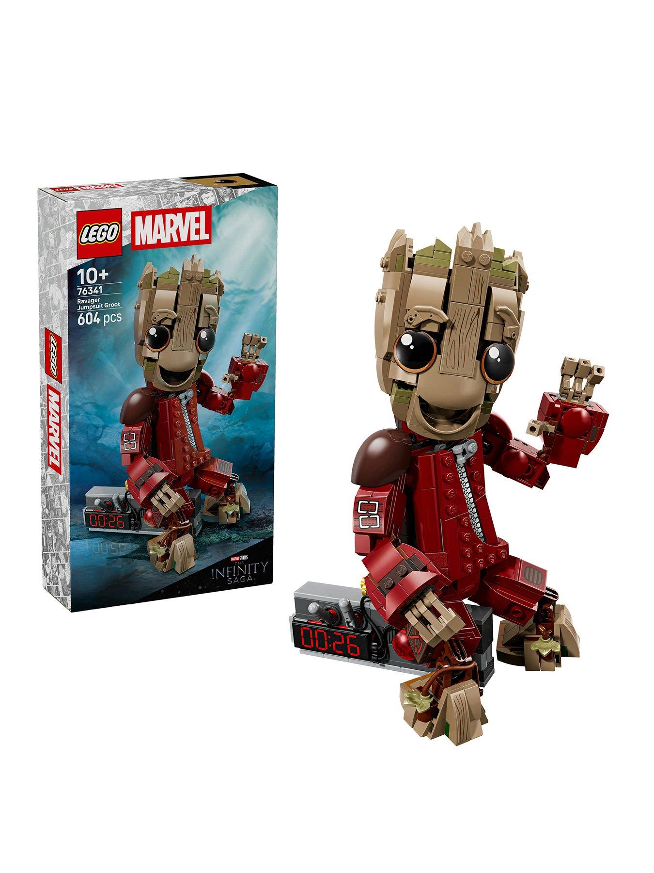 Image 1 of 8 of LEGO Super Heroes Ravager Jumpsuit Groot Figure 76341