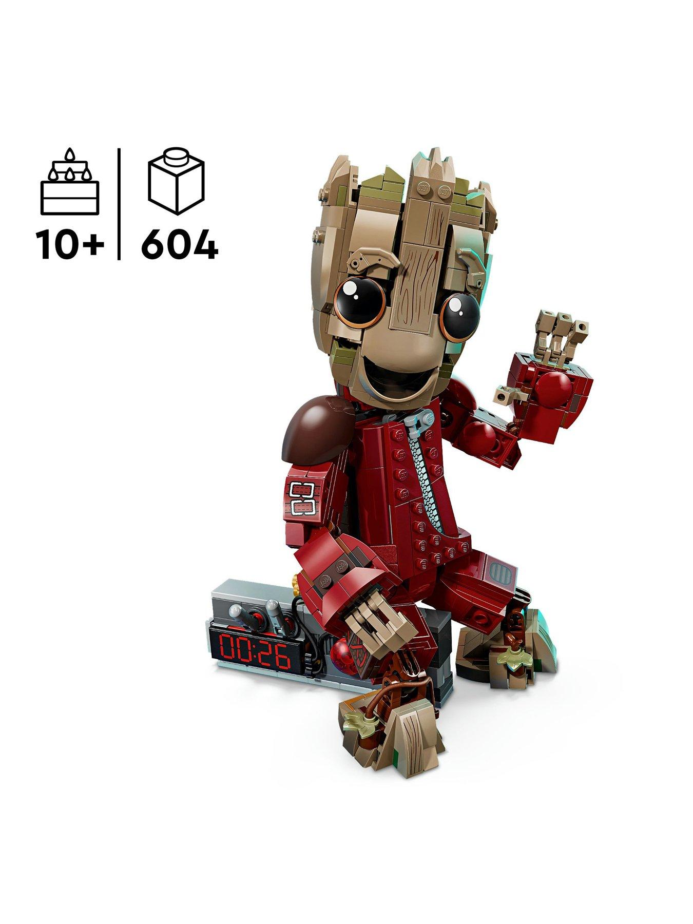 Image 2 of 8 of LEGO Super Heroes Ravager Jumpsuit Groot Figure 76341