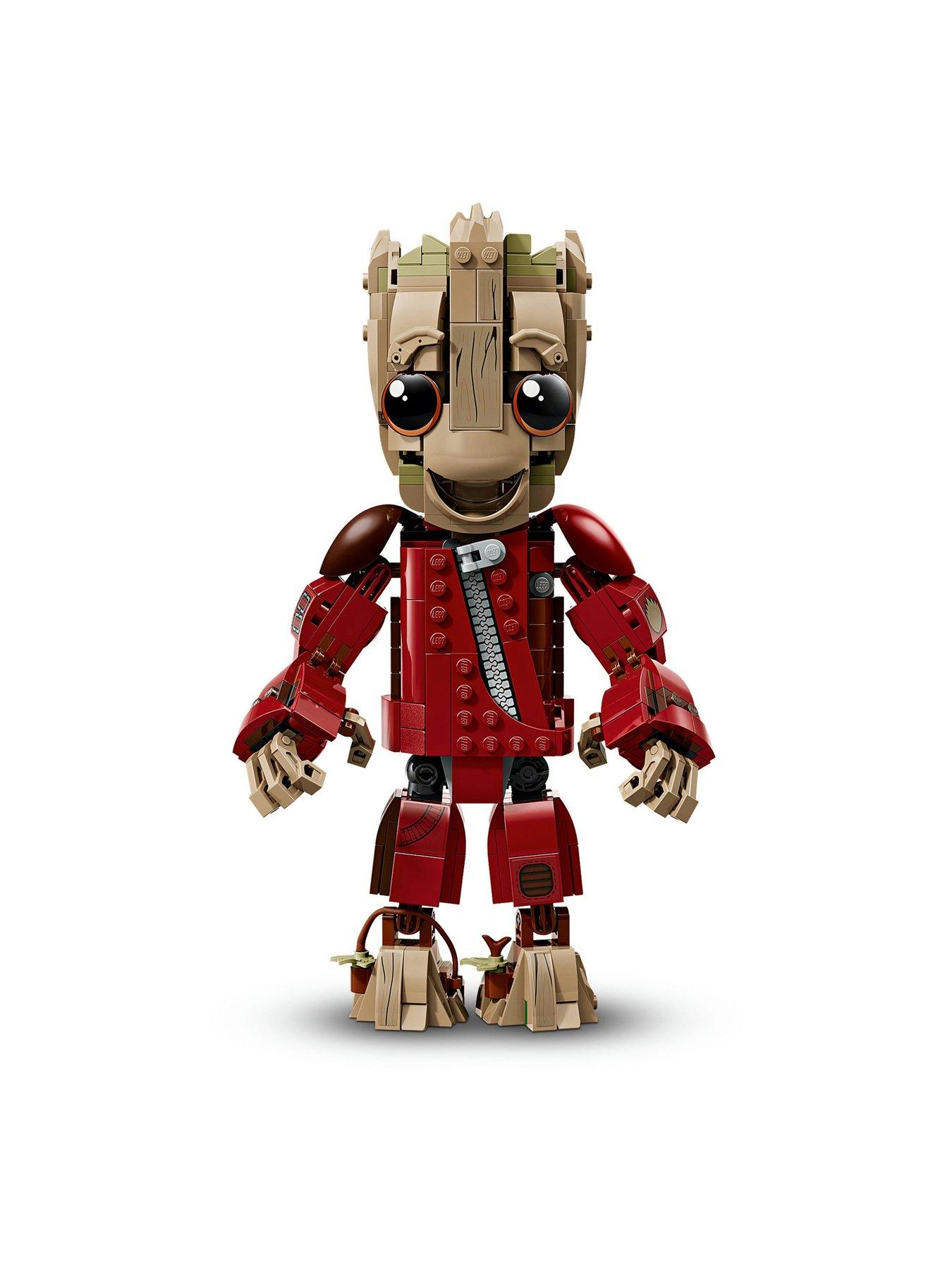 Image 4 of 8 of LEGO Super Heroes Ravager Jumpsuit Groot Figure 76341