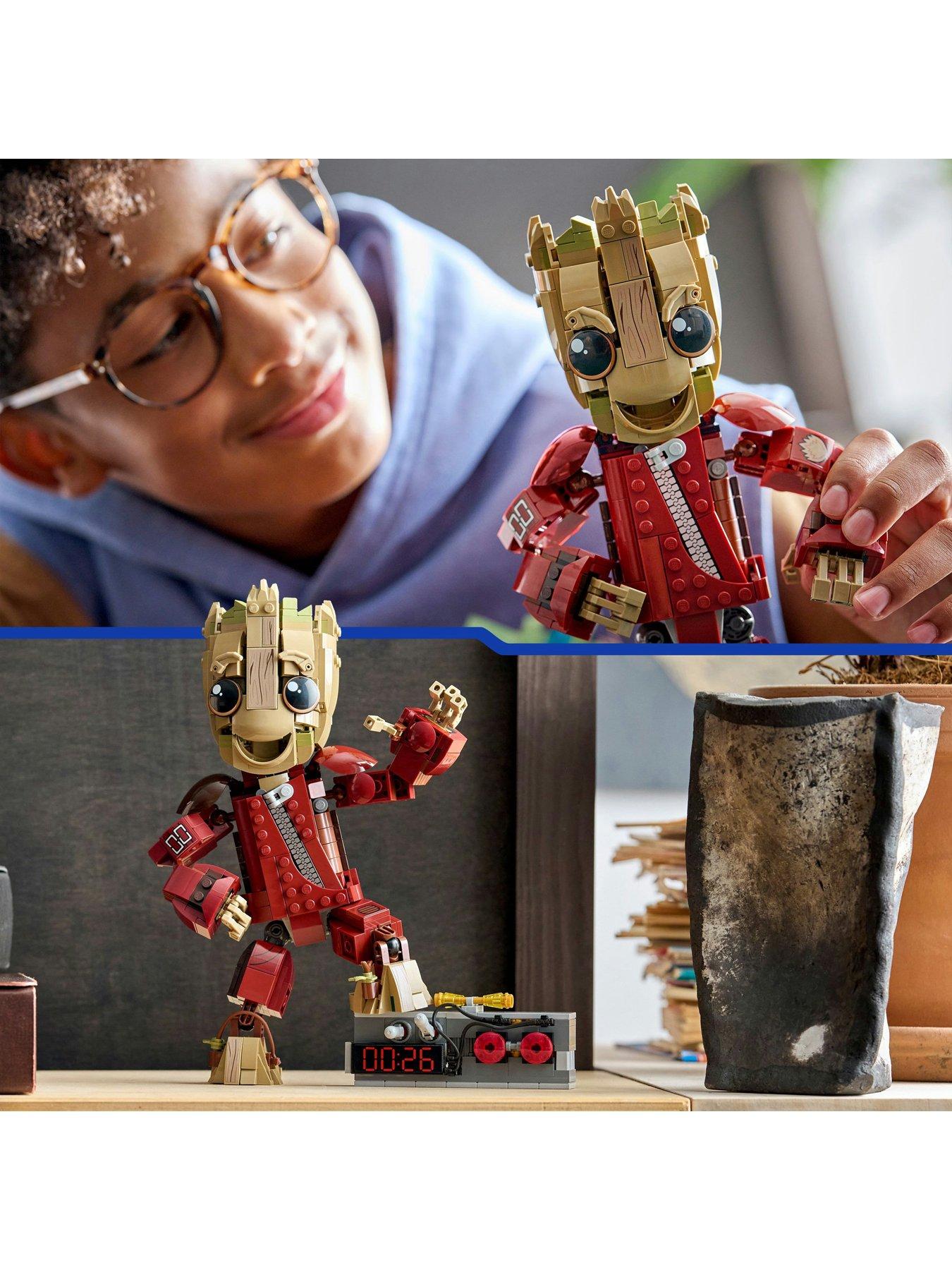 Image 5 of 8 of LEGO Super Heroes Ravager Jumpsuit Groot Figure 76341