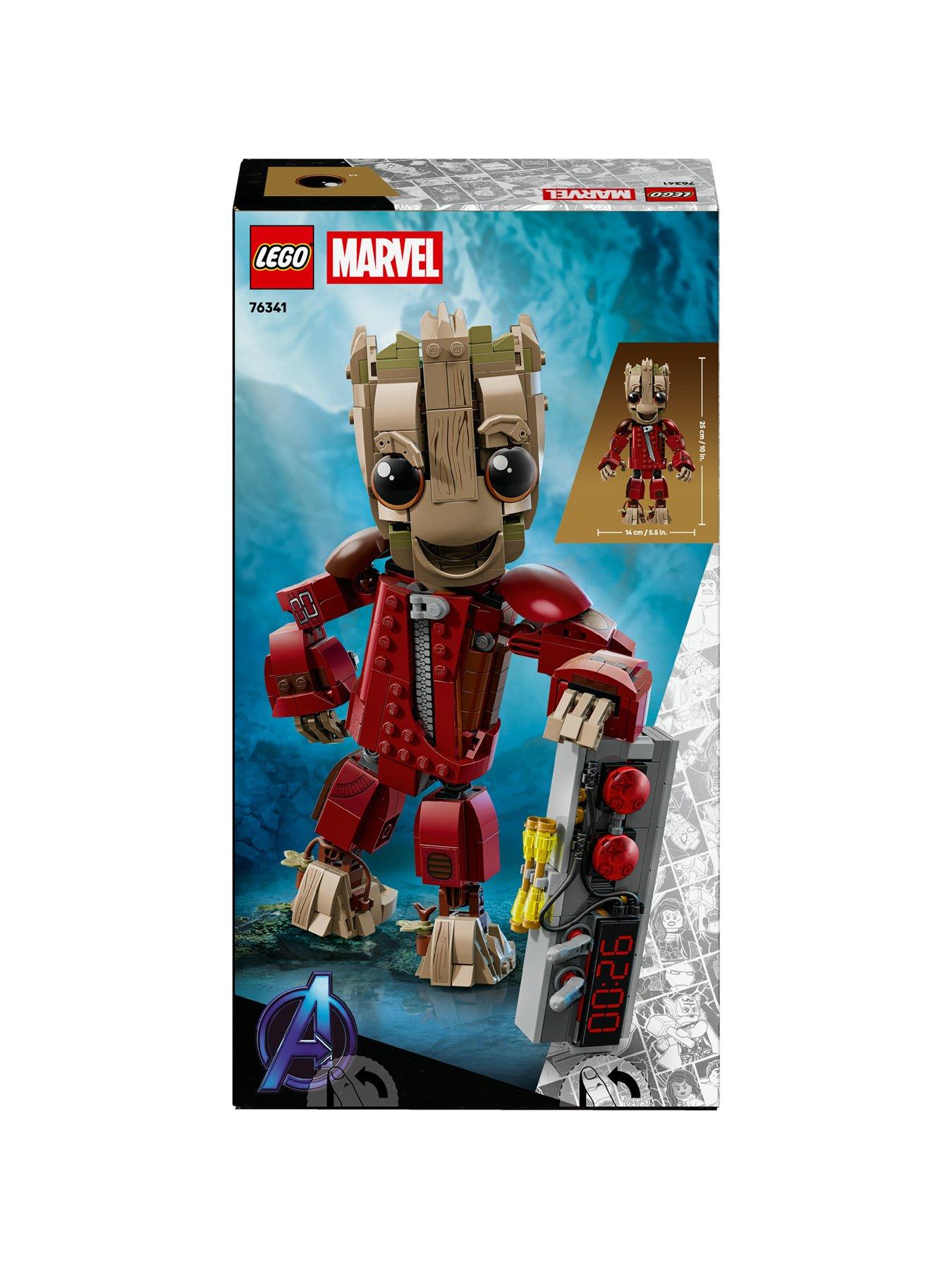 Image 7 of 8 of LEGO Super Heroes Ravager Jumpsuit Groot Figure 76341