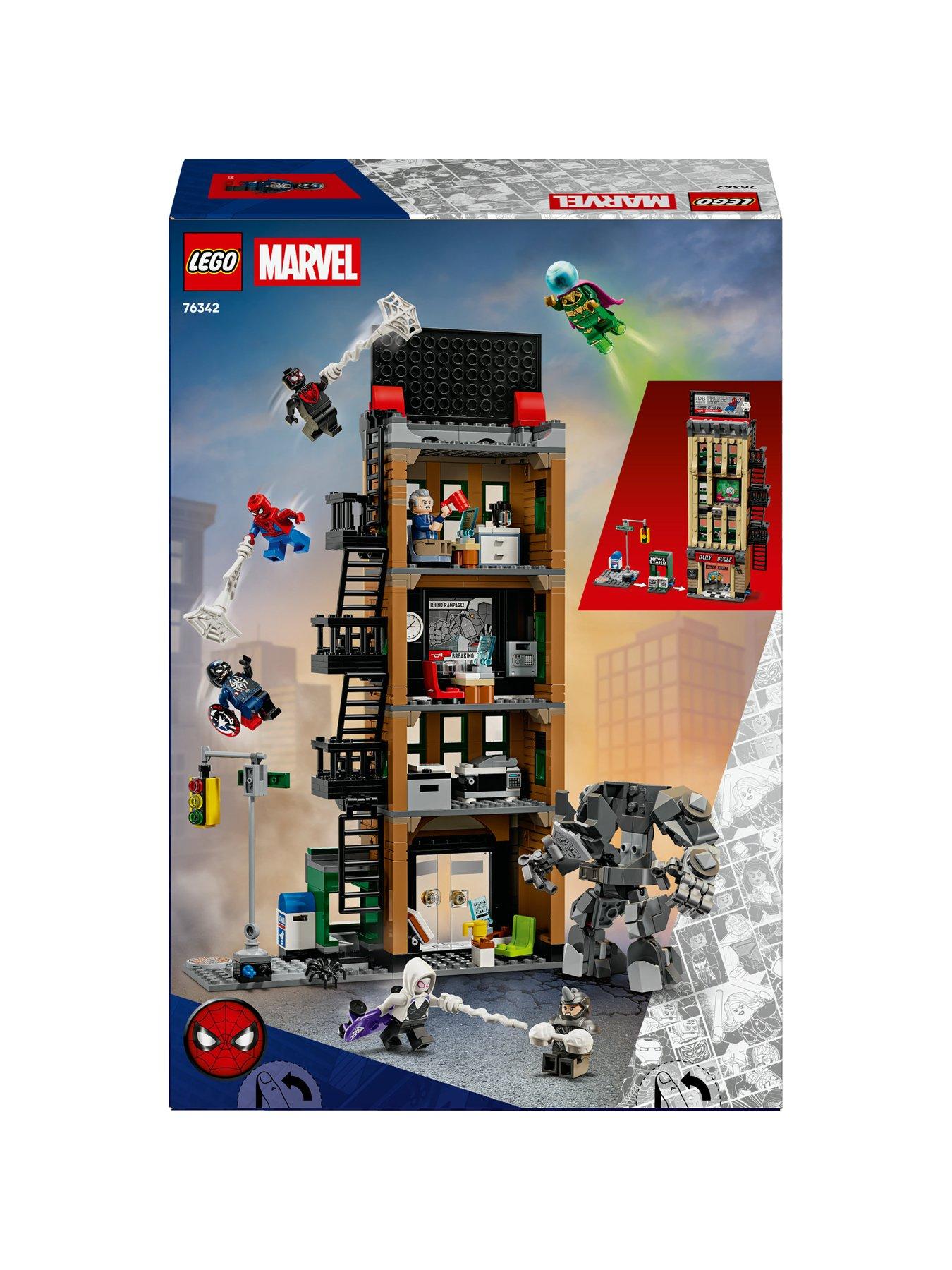 Image 2 of 2 of LEGO Super Heroes Spider-Man vs. Mysterio: The Daily Bugle (76342)