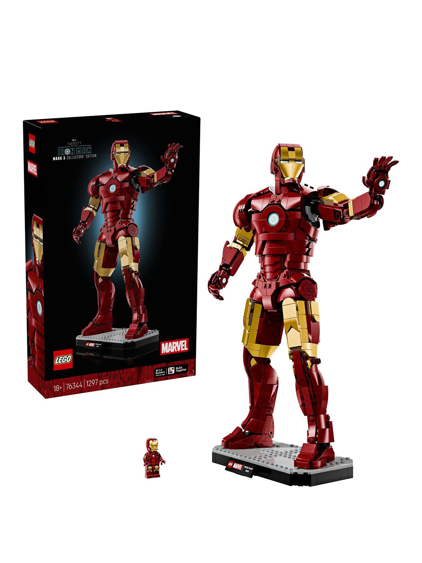 Image 1 of 8 of LEGO Super Heroes Iron Man Mark 3 Collectors&rsquo; Edition (76344)
