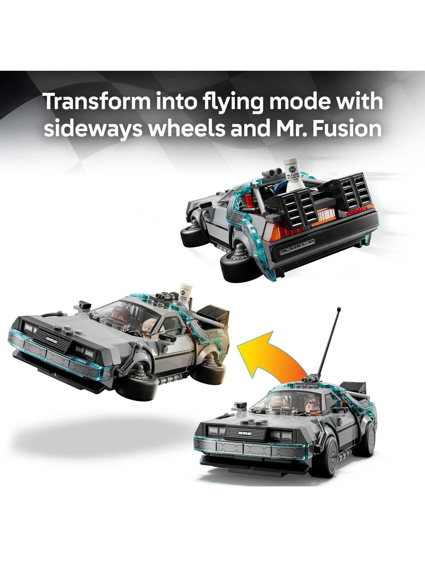 Image 4 of 8 of LEGO Speed Champions Time Machine from Back to the Future 77256